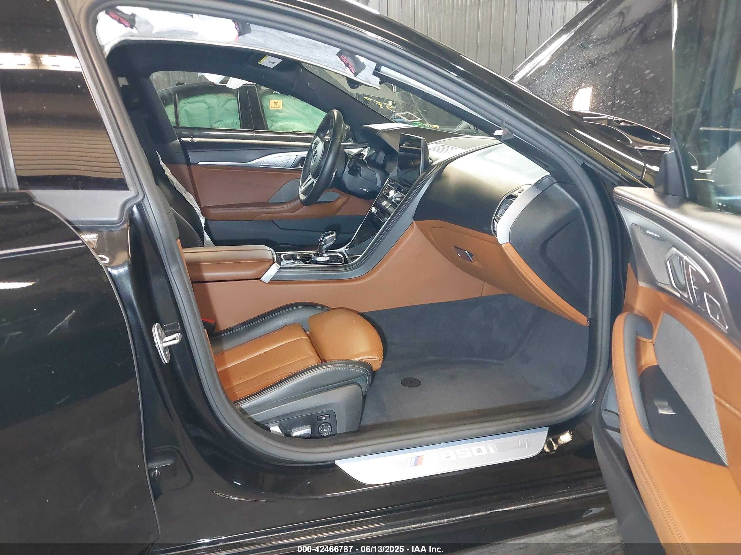 2023 Bmw M850i Gtan Coupe Xdrive Black vin: WBAGV8C04PCL19336