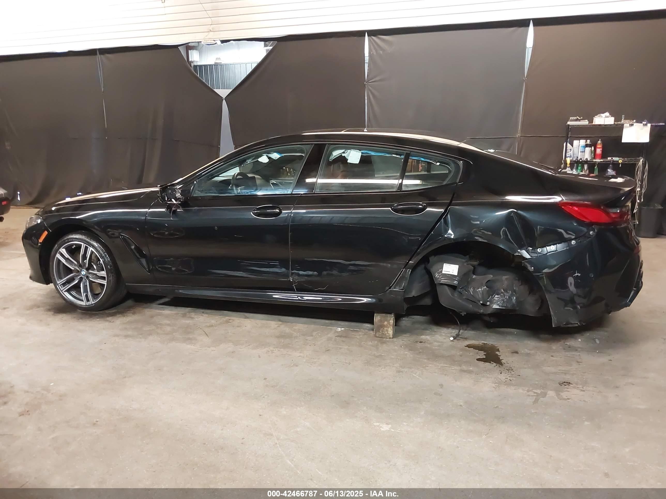 2023 Bmw M850i Gtan Coupe Xdrive Black vin: WBAGV8C04PCL19336