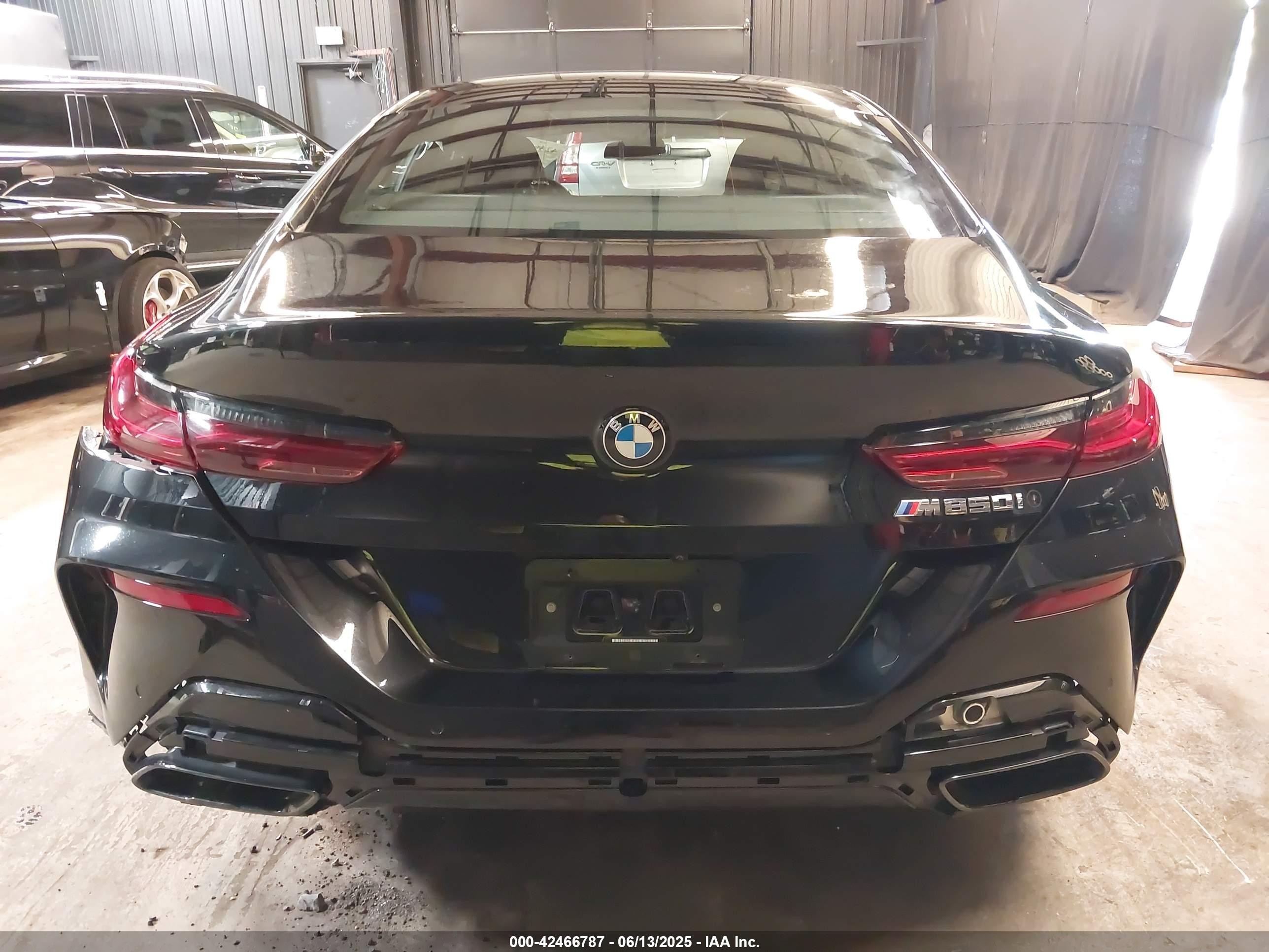 2023 Bmw M850i Gtan Coupe Xdrive Black vin: WBAGV8C04PCL19336