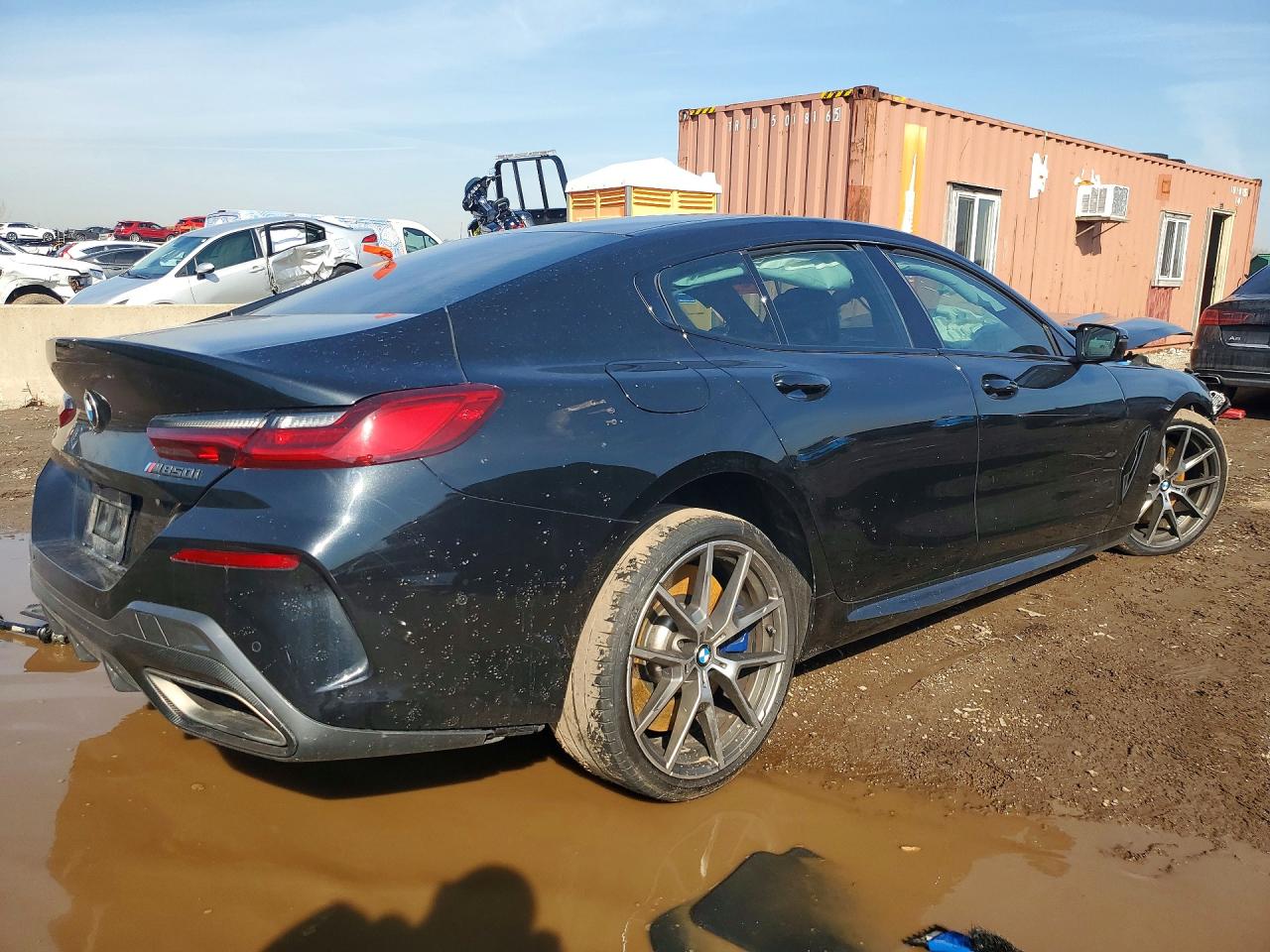2020 Bmw M850xi Black vin: WBAGV8C06LCE23078