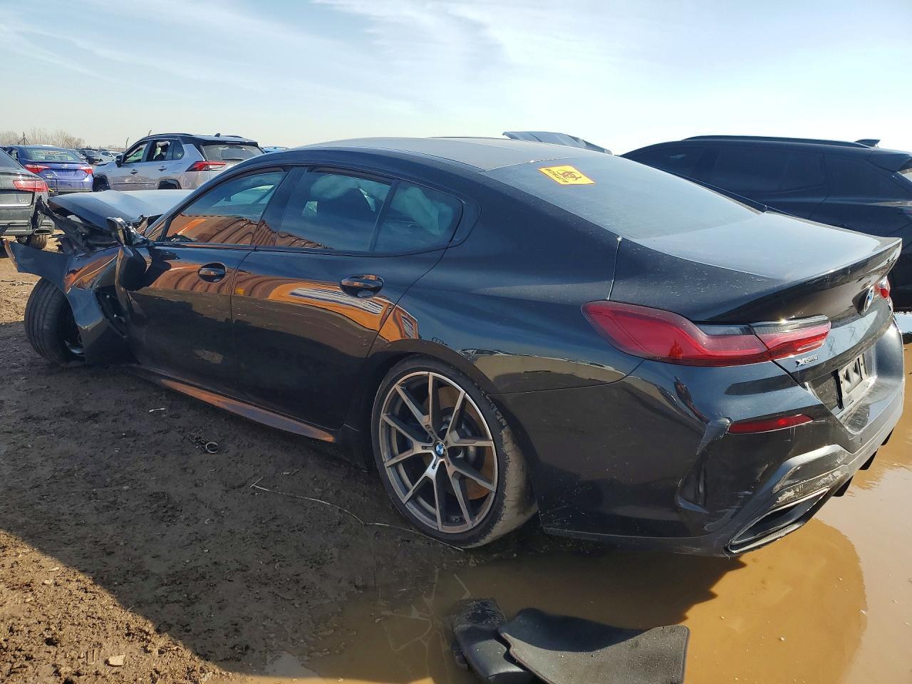 2020 Bmw M850xi Black vin: WBAGV8C06LCE23078