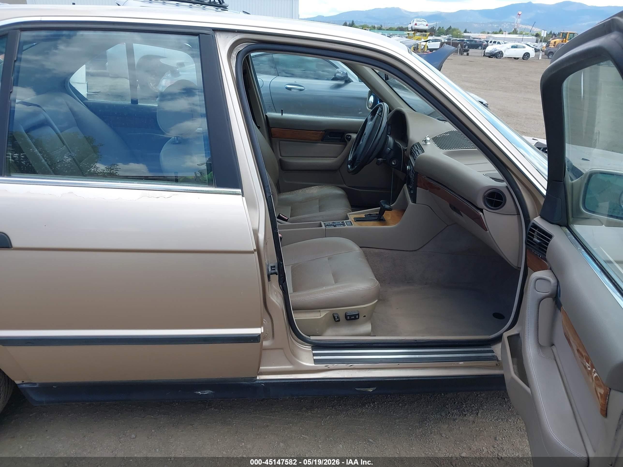 1991 Bmw 535 I Automatic Brown vin: WBAHD231XMBF70587
