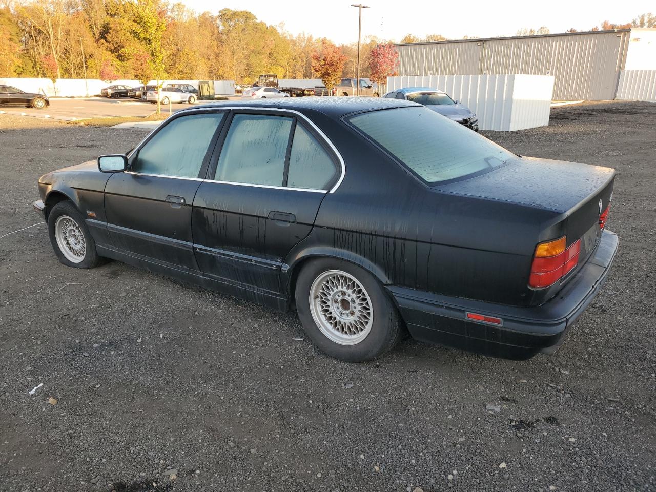 1995 Bmw 525 I Black vin: WBAHD5329SGB37367