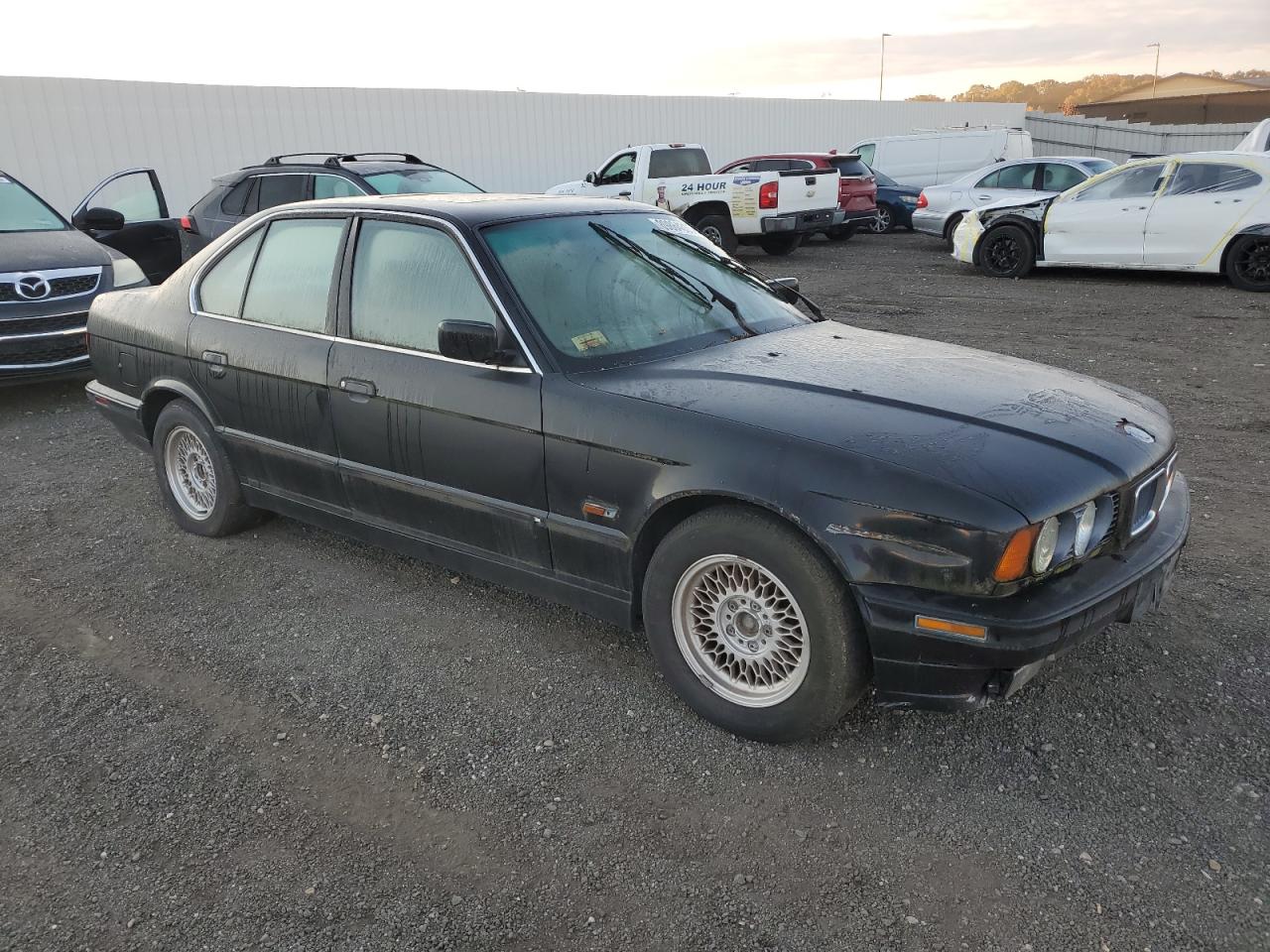 1995 Bmw 525 I Black vin: WBAHD5329SGB37367