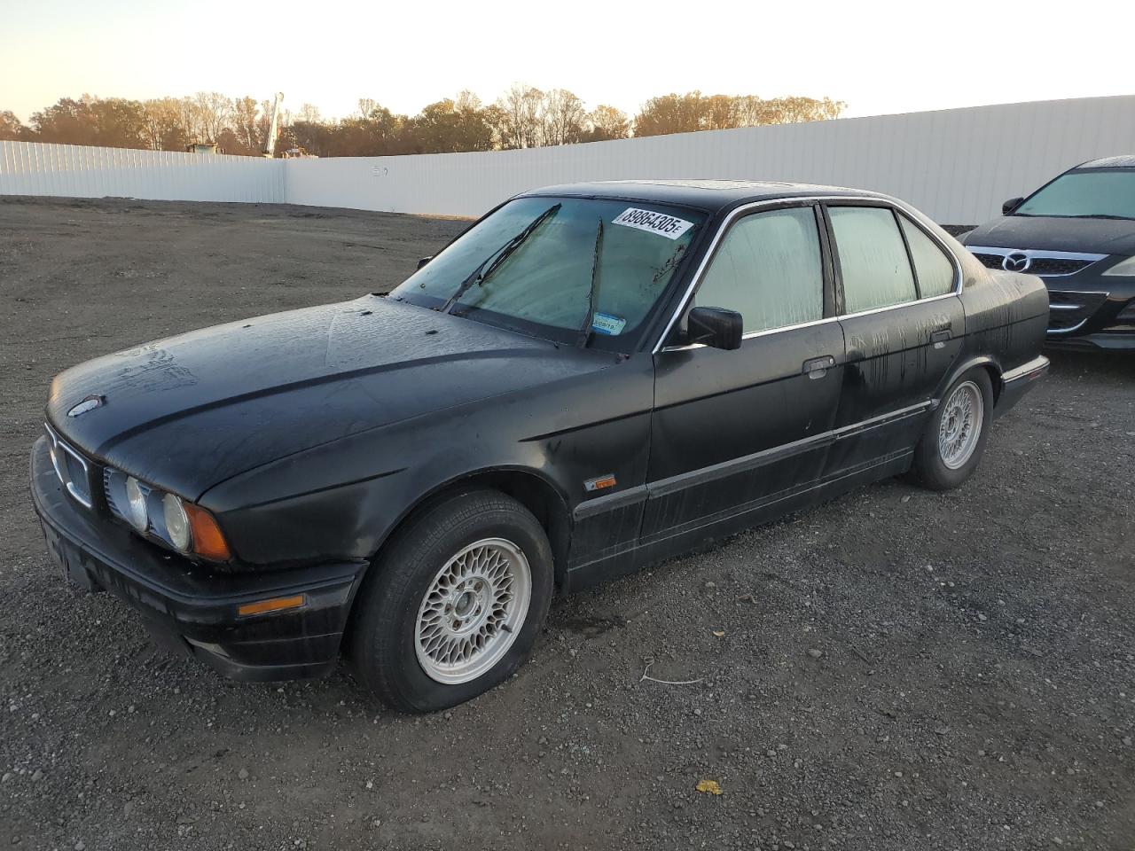 1995 Bmw 525 I Black vin: WBAHD5329SGB37367