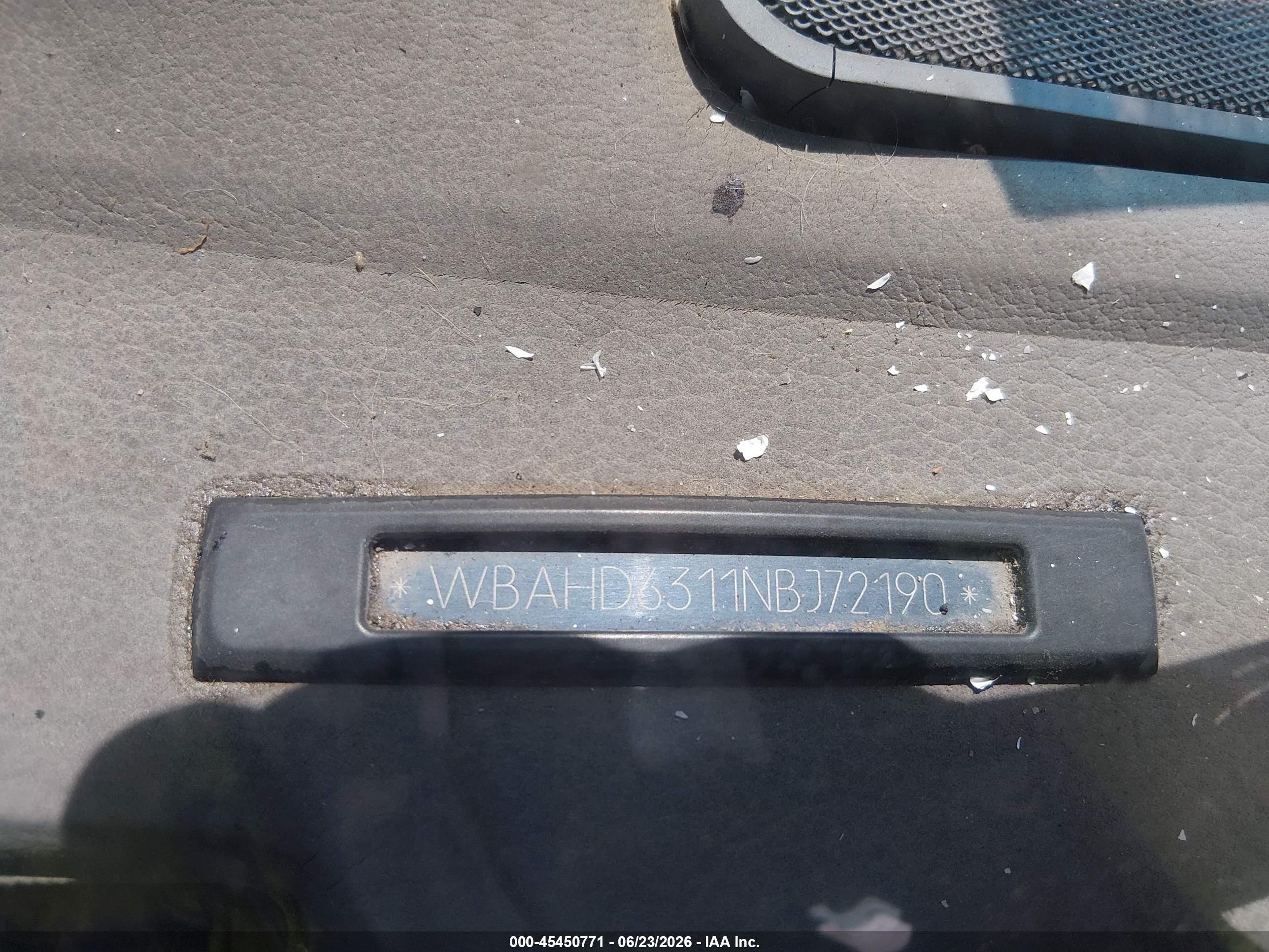 1992 Bmw 525 I Automatic Белый vin: WBAHD6311NBJ72190