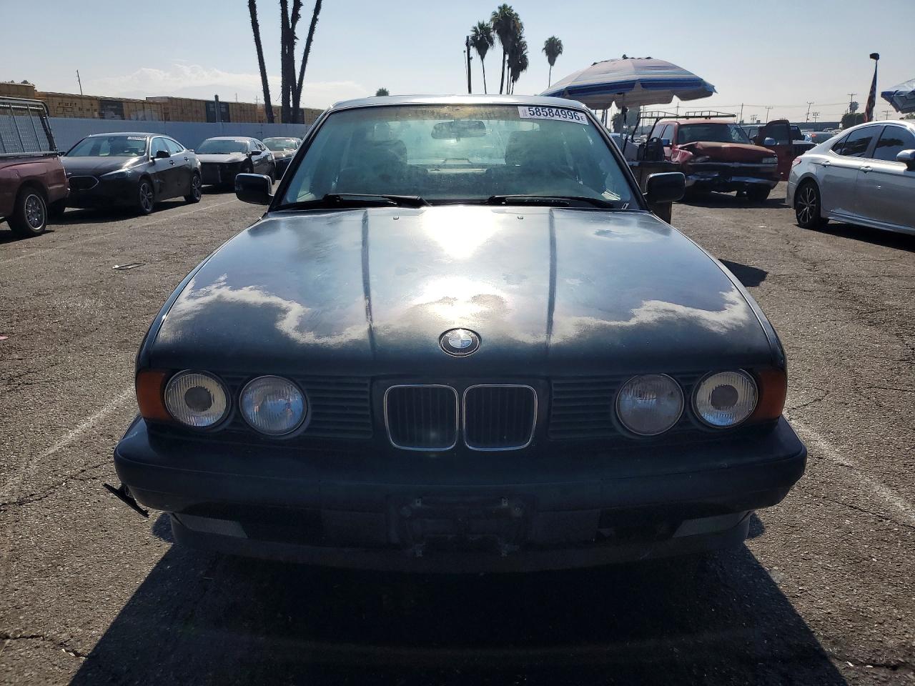 1994 Bmw 525 I Automatic Green vin: WBAHD6320RGK43798