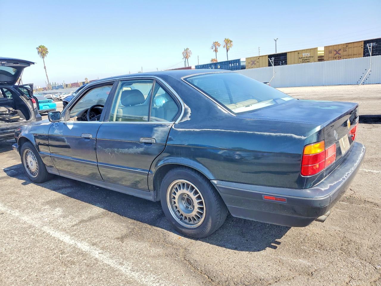 1994 Bmw 525 I Automatic Green vin: WBAHD6320RGK43798