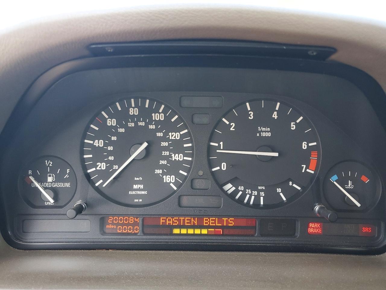 1994 Bmw 525 I Automatic Green vin: WBAHD6320RGK43798