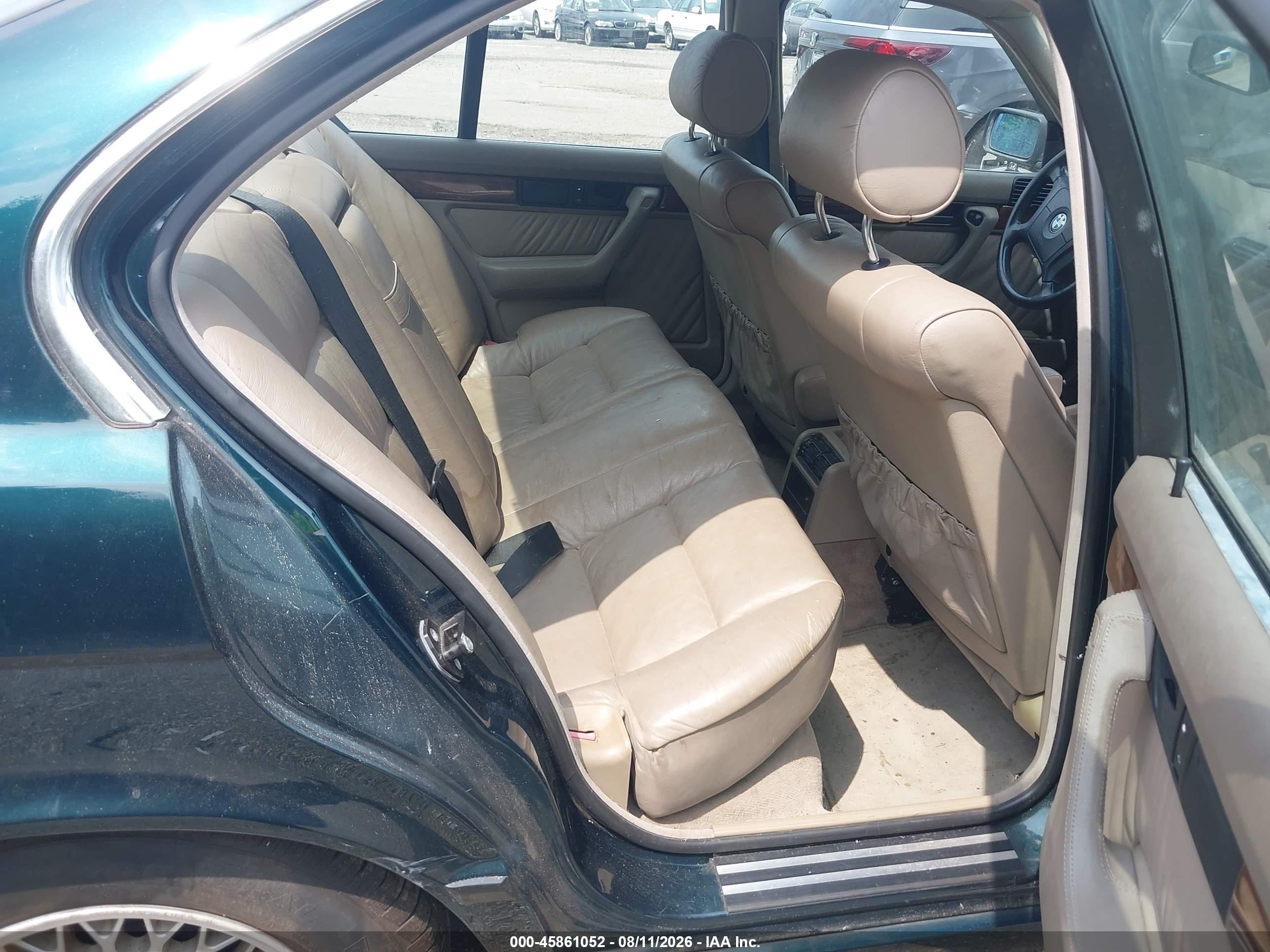 1995 Bmw 525 I Automatic Green vin: WBAHD6320SGK55973