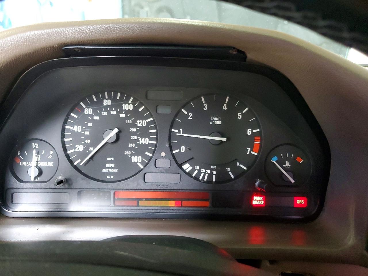 1994 Bmw 525 I Automatic Green vin: WBAHD6322RGK42538