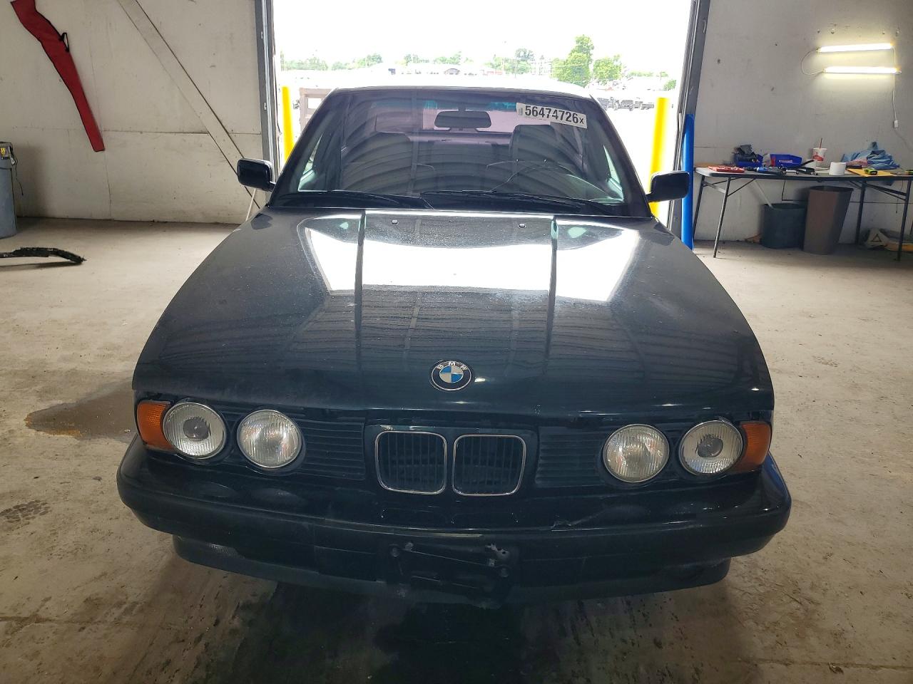 1994 Bmw 525 I Automatic Green vin: WBAHD6322RGK42538