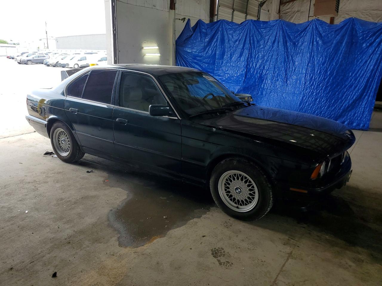 1994 Bmw 525 I Automatic Green vin: WBAHD6322RGK42538