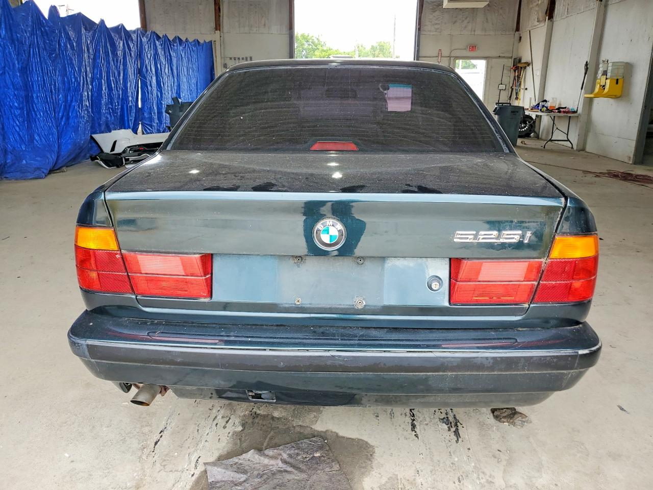 1994 Bmw 525 I Automatic Green vin: WBAHD6322RGK42538