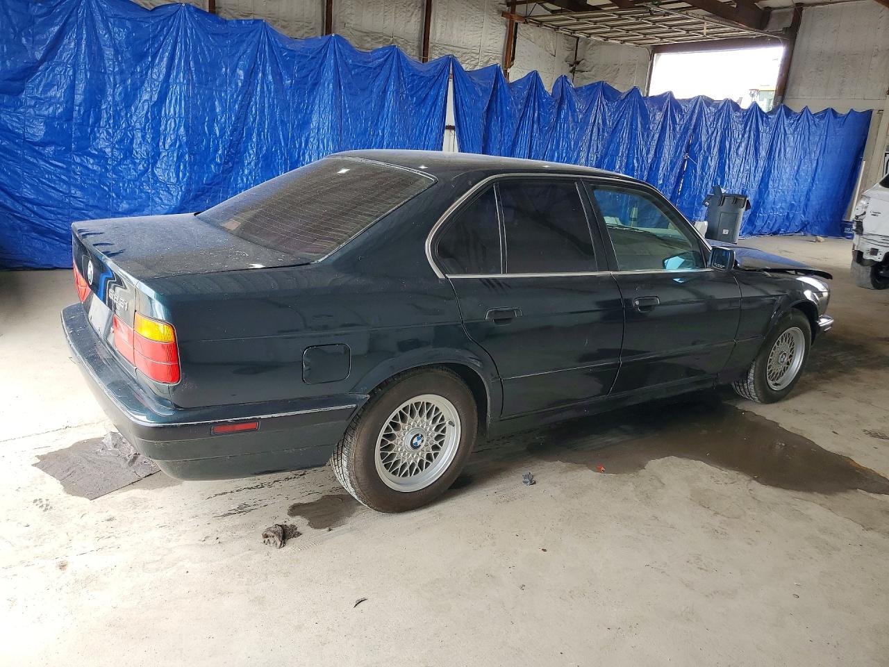 1994 Bmw 525 I Automatic Green vin: WBAHD6322RGK42538