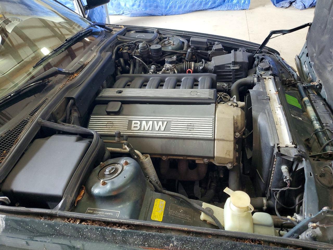 1994 Bmw 525 I Automatic Green vin: WBAHD6322RGK42538