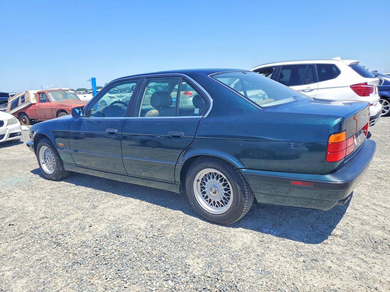 1995 Bmw 525 I Automatic Teal vin: WBAHD6322SGK81393