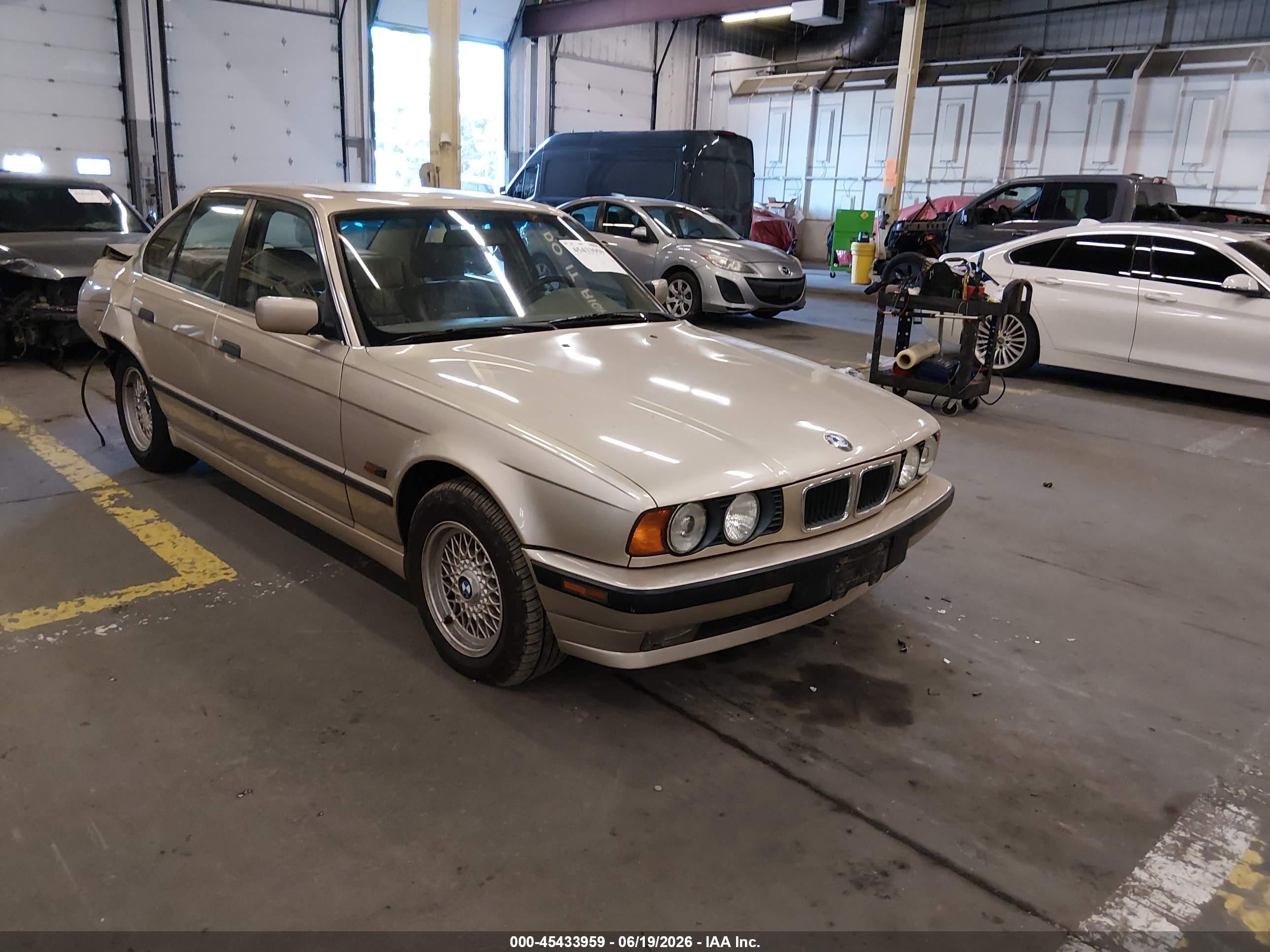 1995 Bmw 525 I Automatic Champagne vin: WBAHD6322SGK86514