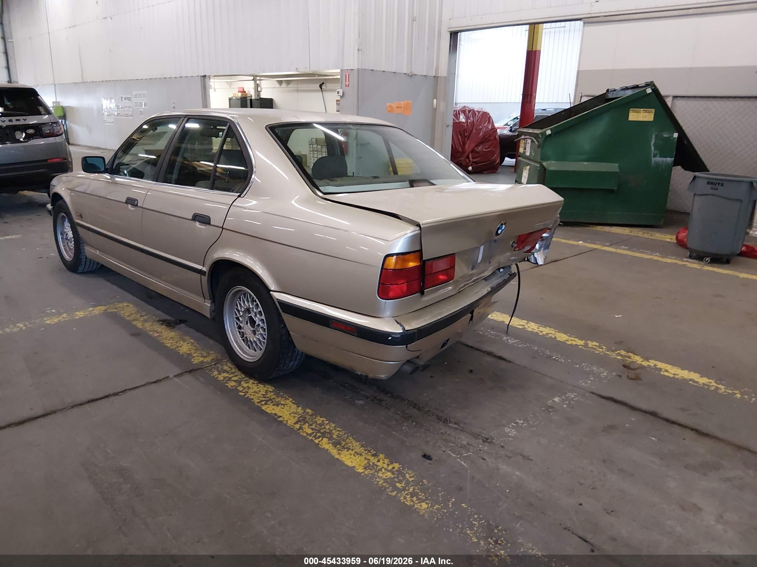 1995 Bmw 525 I Automatic Champagne vin: WBAHD6322SGK86514