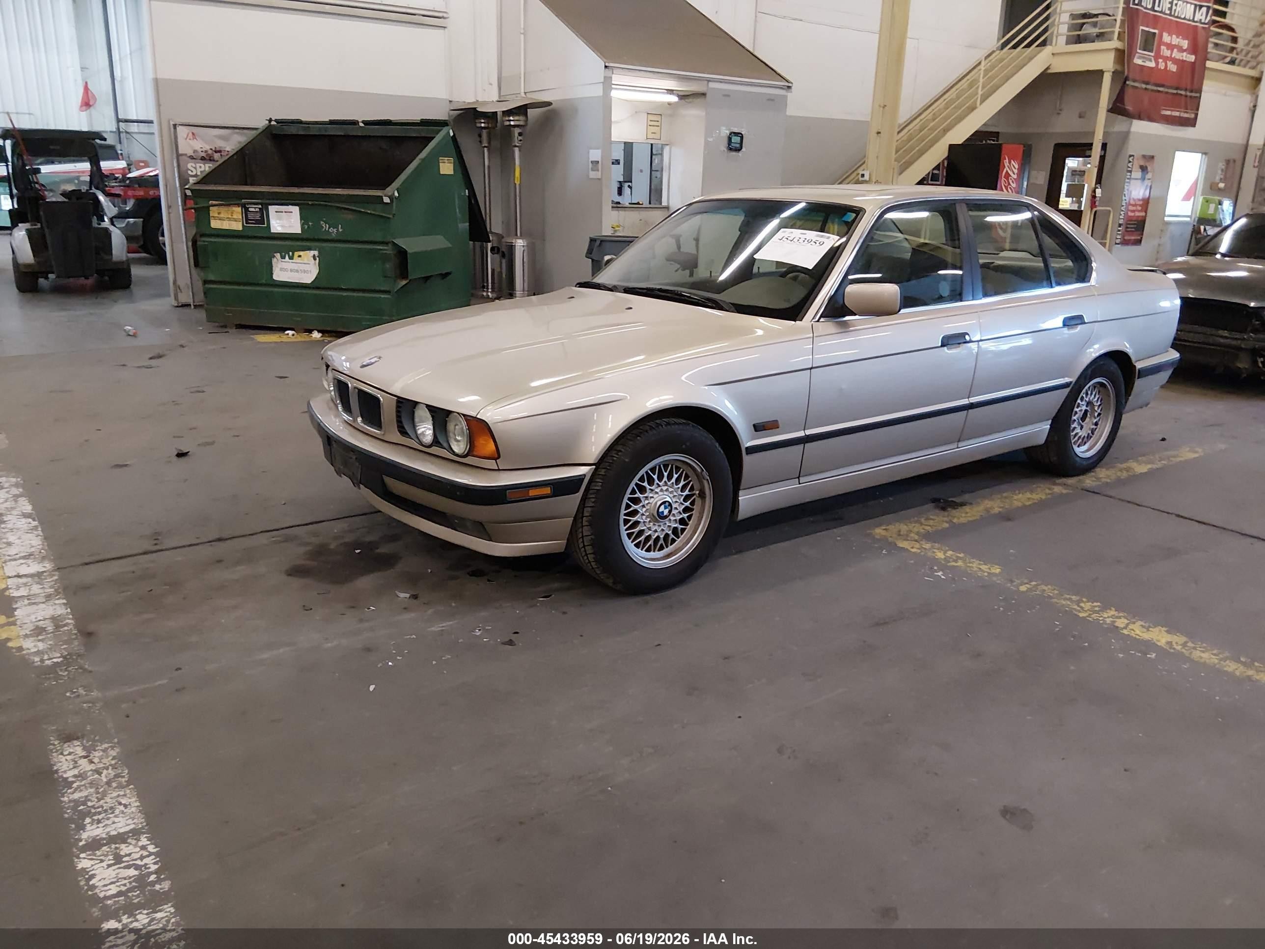 1995 Bmw 525 I Automatic Champagne vin: WBAHD6322SGK86514