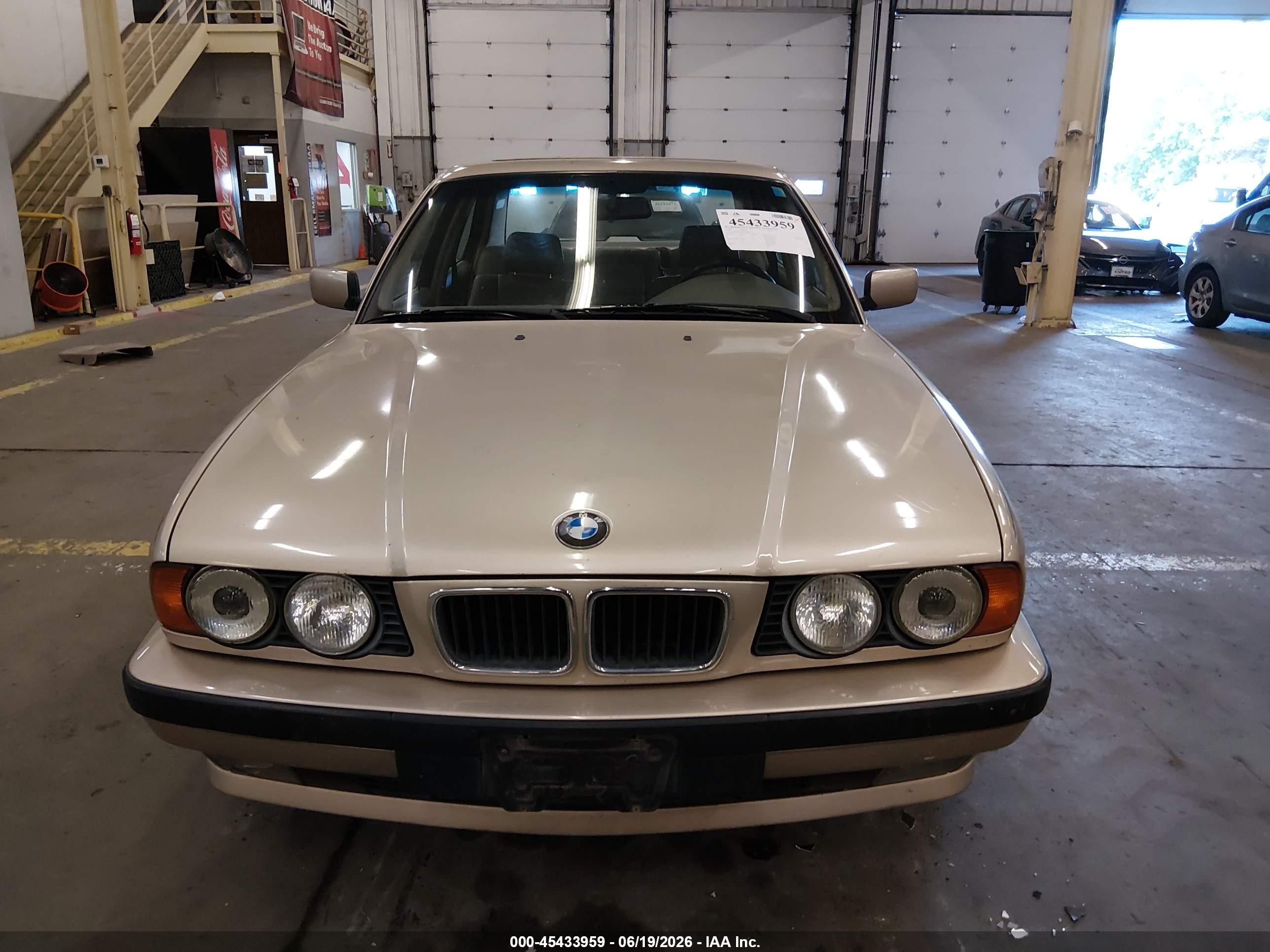 1995 Bmw 525 I Automatic Champagne vin: WBAHD6322SGK86514