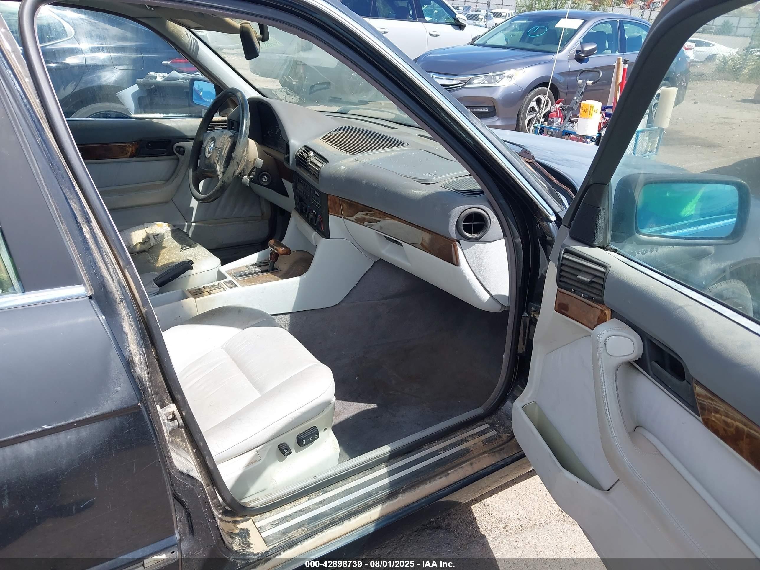 1995 Bmw 525 I Automatic Black vin: WBAHD6323SGK86604