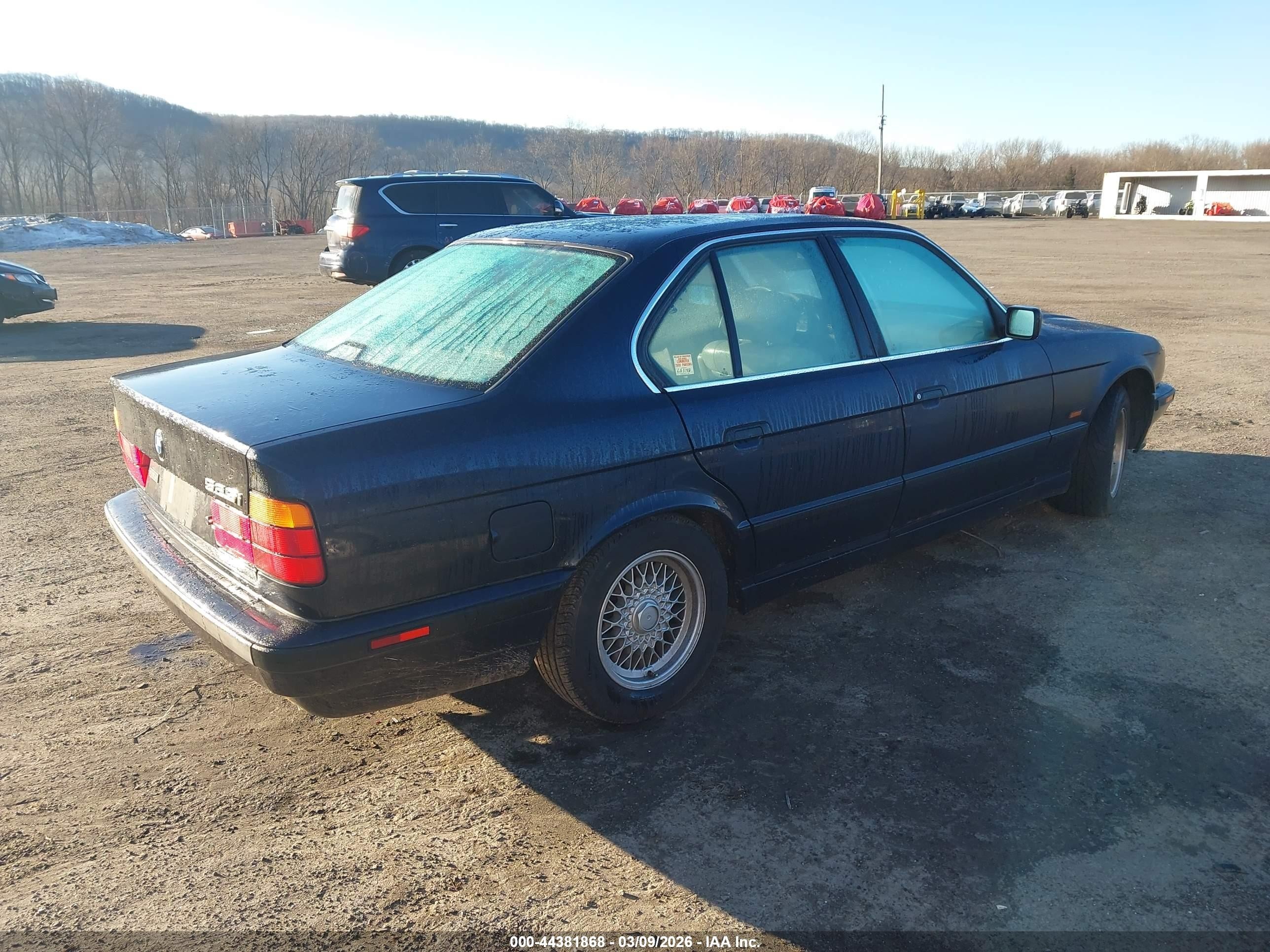 1995 Bmw 525 I Automatic Черный vin: WBAHD6324SGK85042