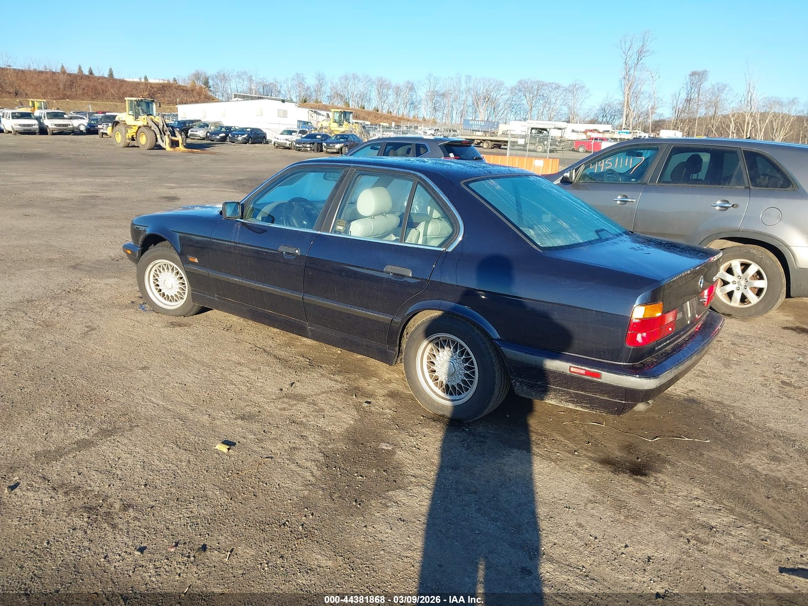 1995 Bmw 525 I Automatic Черный vin: WBAHD6324SGK85042