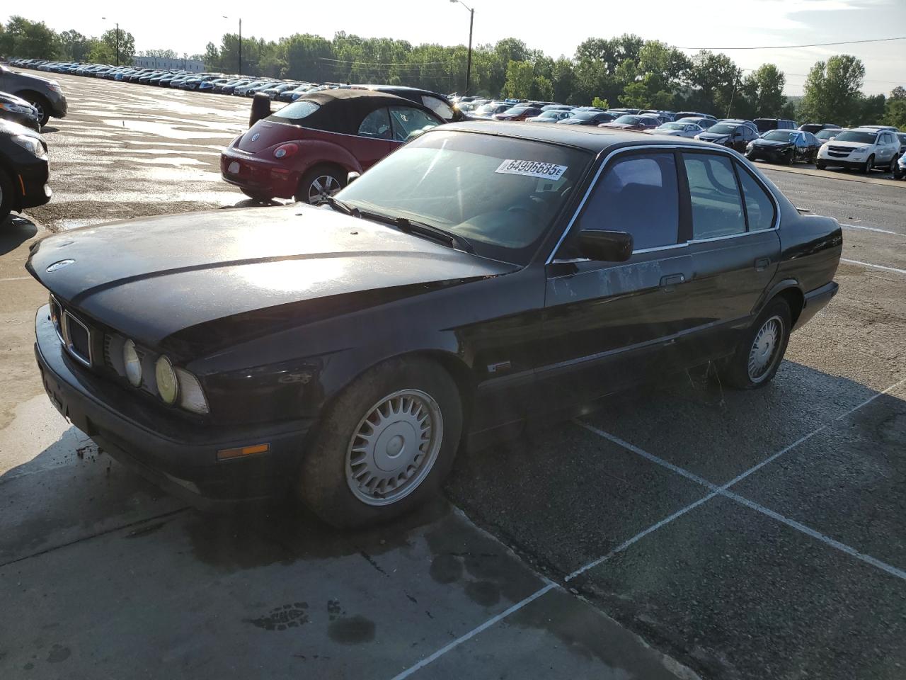 1995 Bmw 525 I Automatic   Black vin: WBAHD6325SGK59193