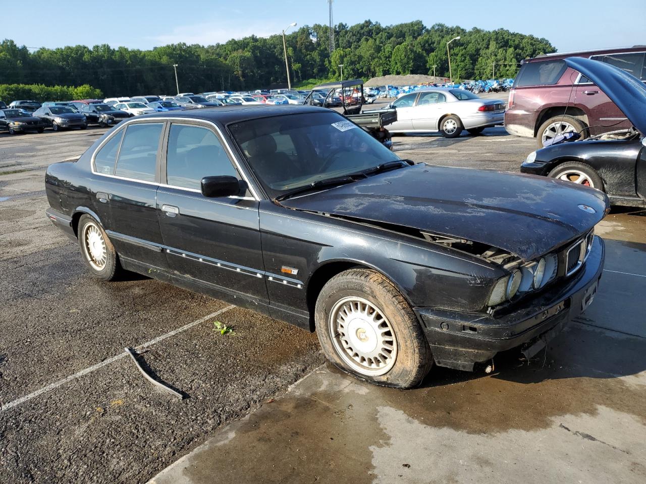 1995 Bmw 525 I Automatic   Black vin: WBAHD6325SGK59193