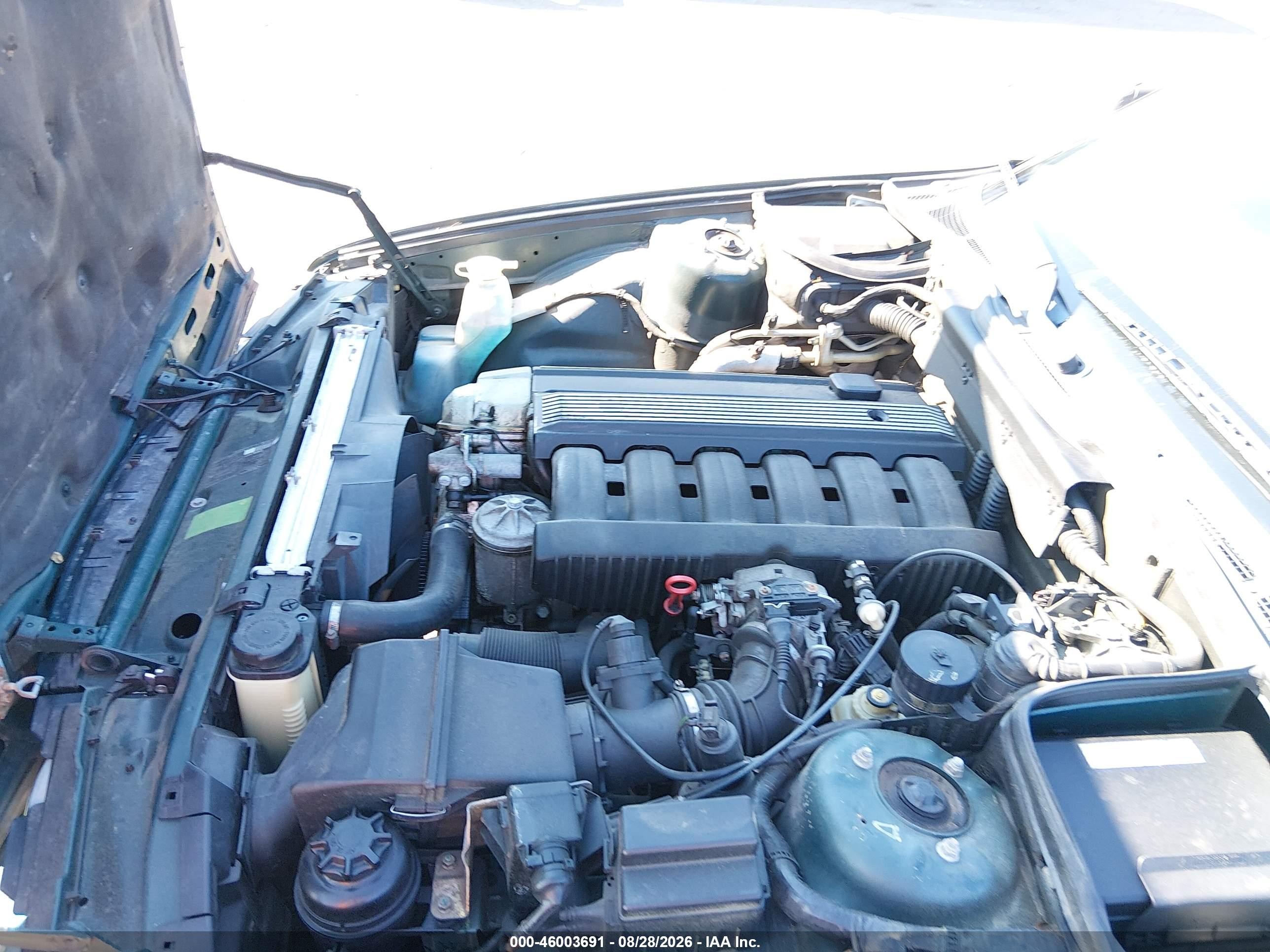 1995 Bmw 525 I Automatic Blue vin: WBAHD6328SGK49063