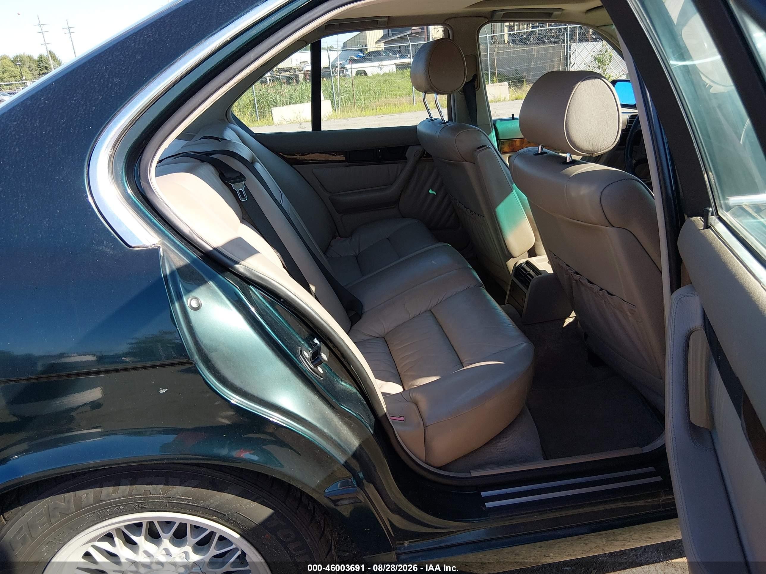 1995 Bmw 525 I Automatic Blue vin: WBAHD6328SGK49063