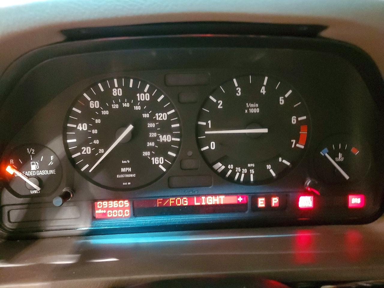 1995 Bmw 525 I Automatic Зеленый vin: WBAHD6328SGK84685