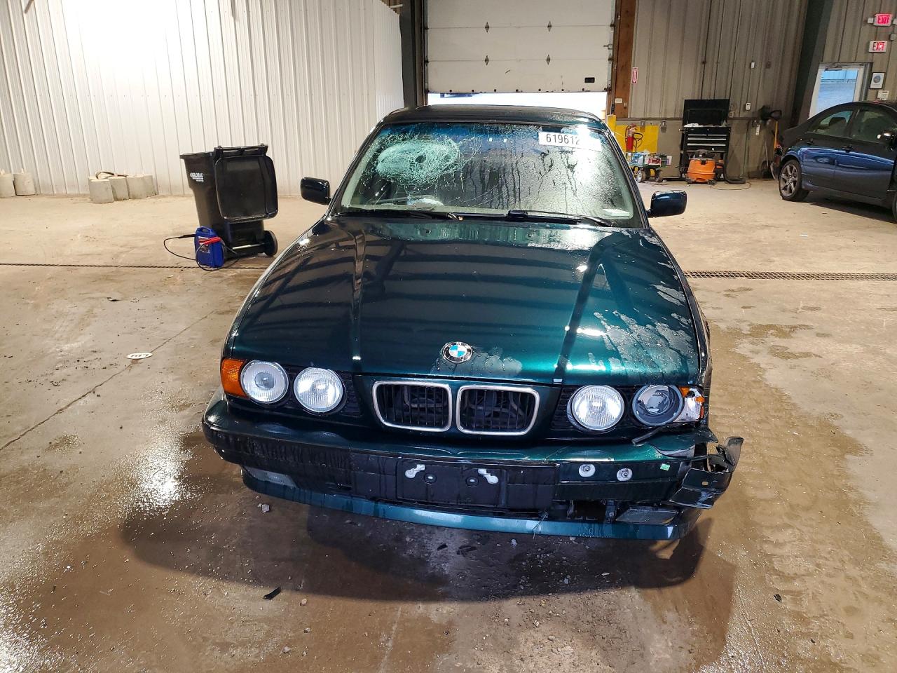1995 Bmw 525 I Automatic Зеленый vin: WBAHD6328SGK84685