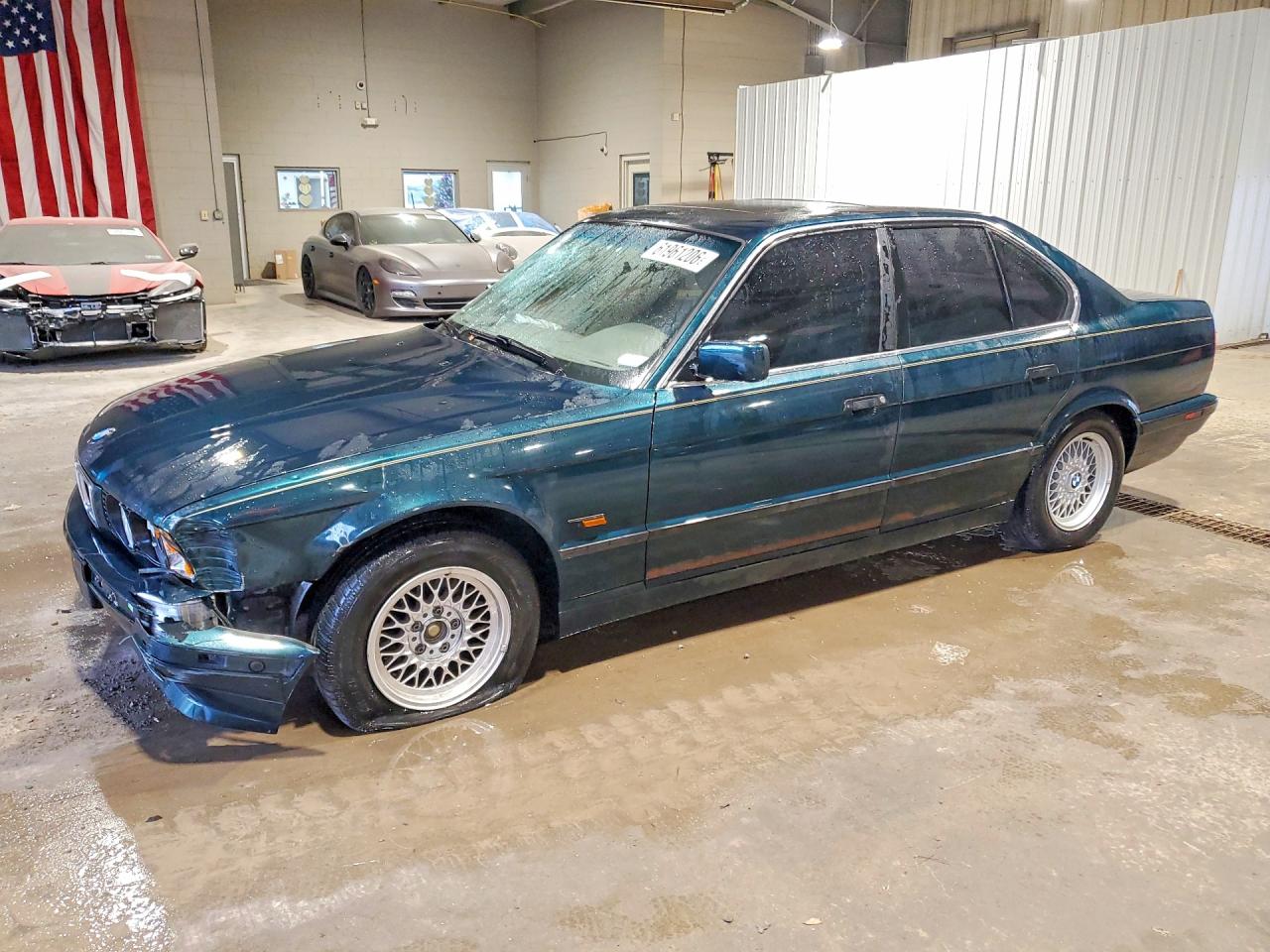 1995 Bmw 525 I Automatic Green vin: WBAHD6328SGK84685