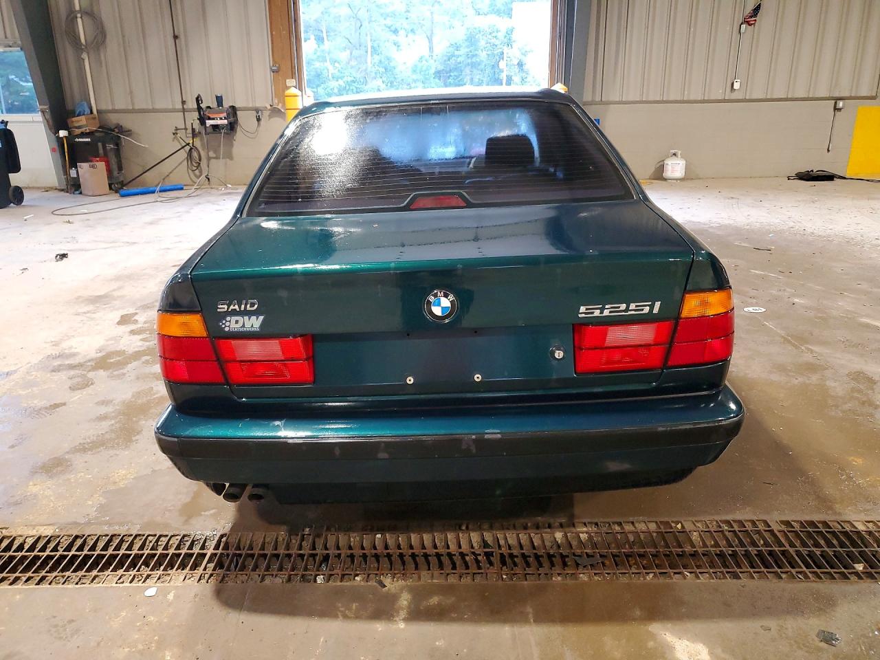 1995 Bmw 525 I Automatic Зеленый vin: WBAHD6328SGK84685