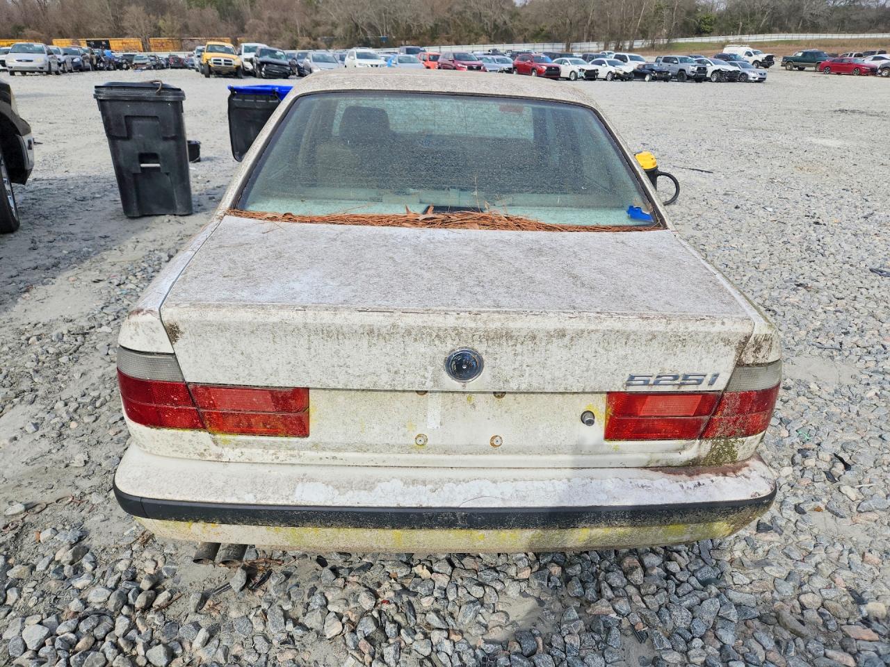 1995 Bmw 5 Series White vin: WBAHD632XSGK46424