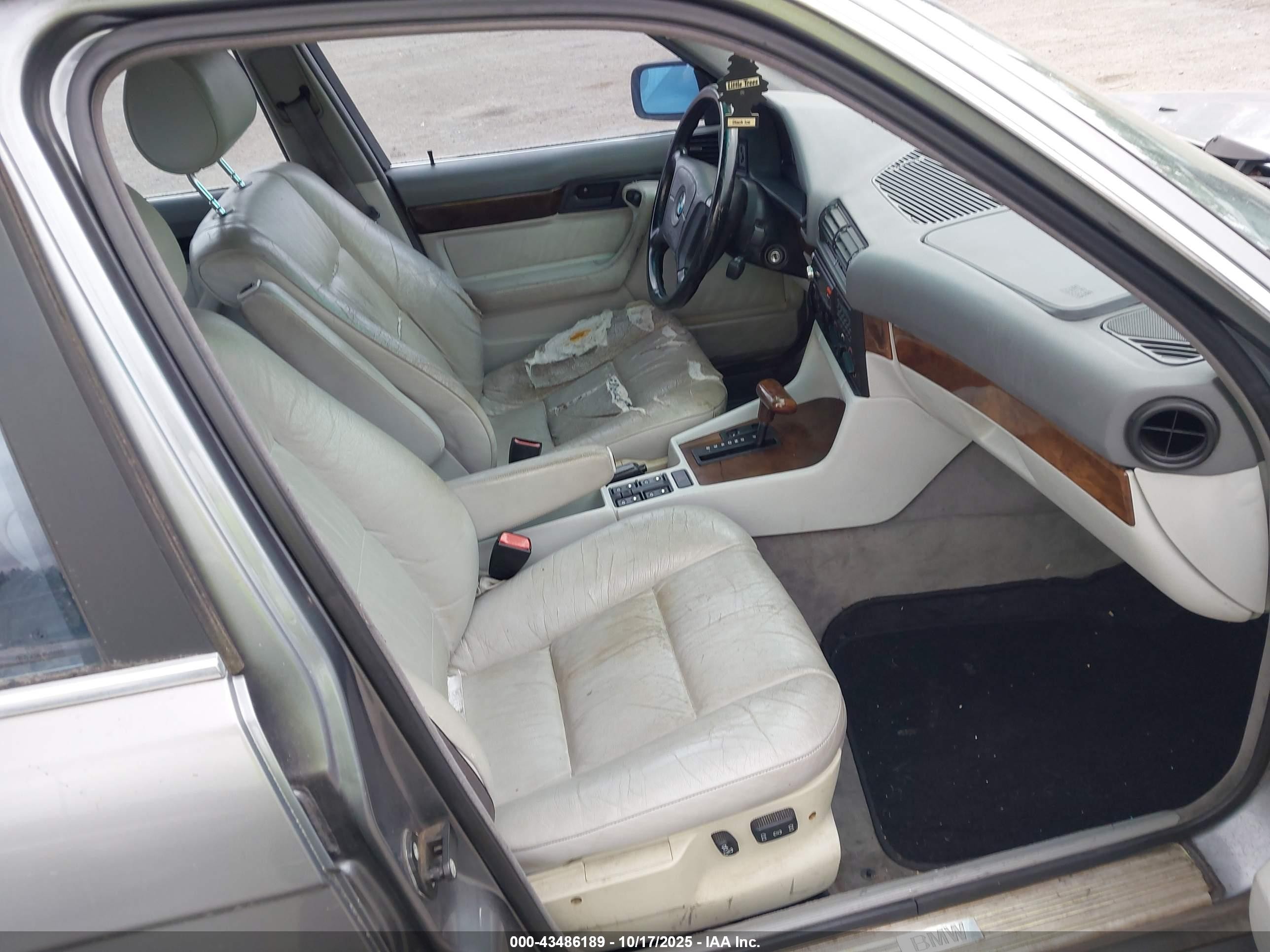 1995 Bmw 530 I Automatic Gray vin: WBAHE2322SGE91811