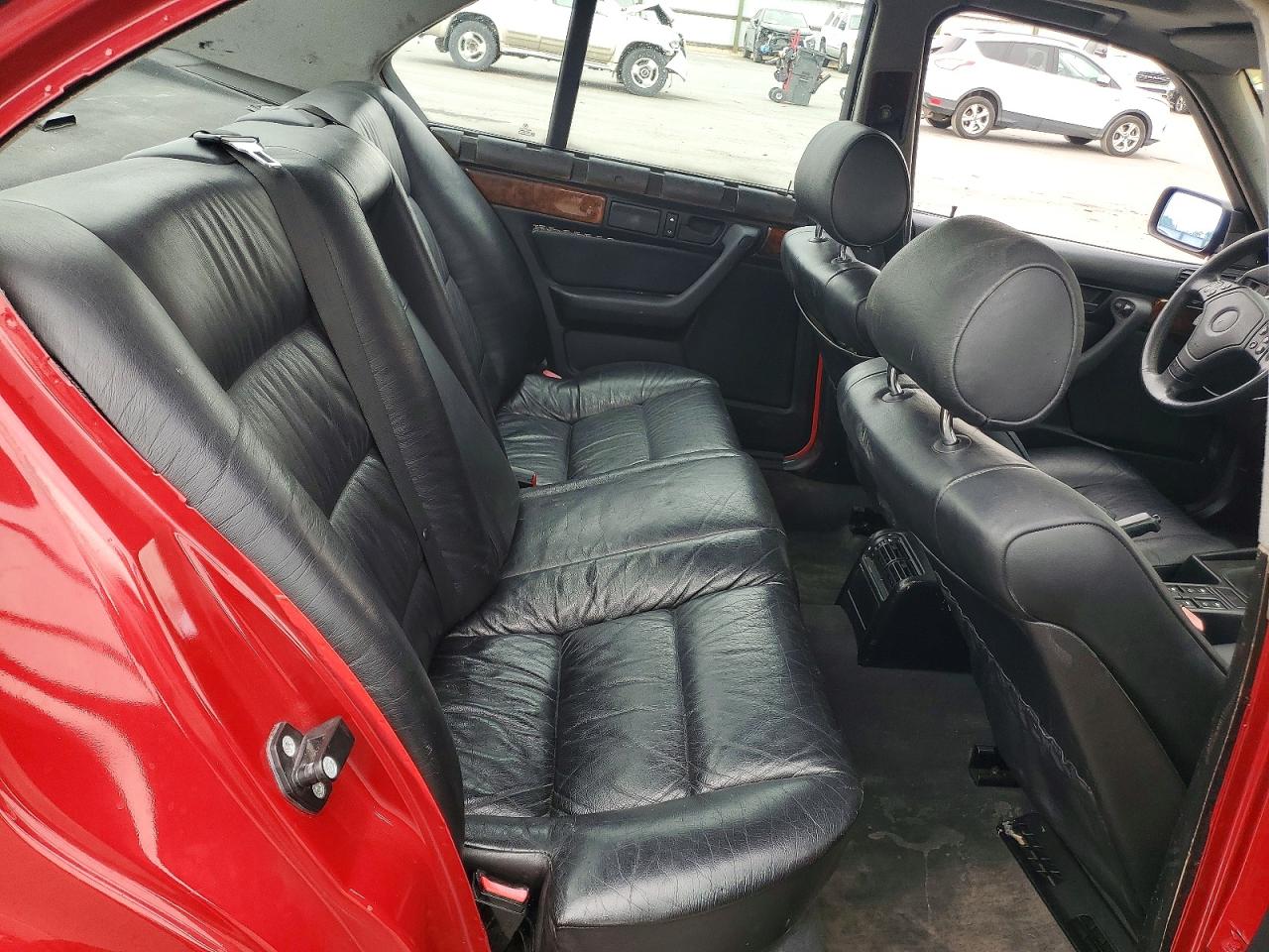 1995 Bmw 540 I Red vin: WBAHE5323SGA65157