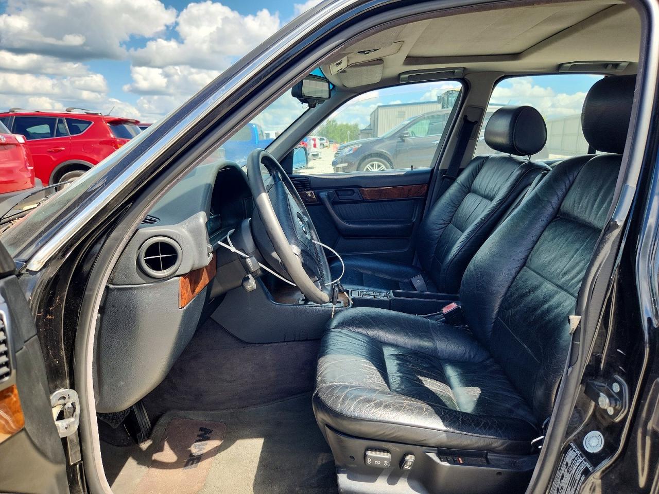 1995 Bmw 540 I Automatic Black vin: WBAHE6323SGF32762