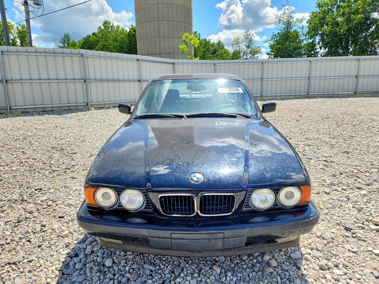 1995 Bmw 540 I Automatic Black vin: WBAHE6323SGF32762