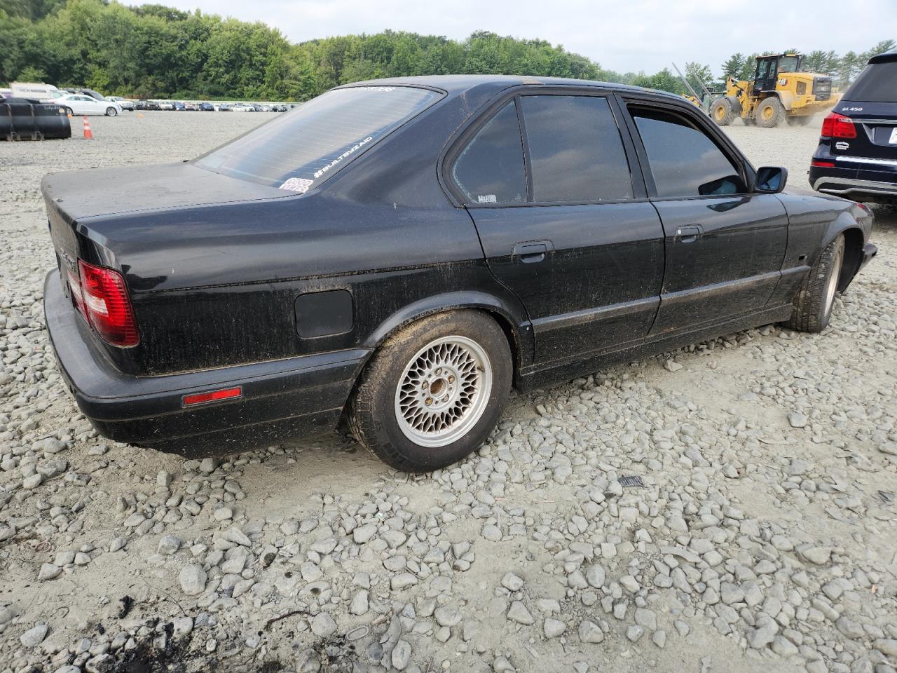 1995 Bmw 540 I Automatic Black vin: WBAHE6323SGF32776