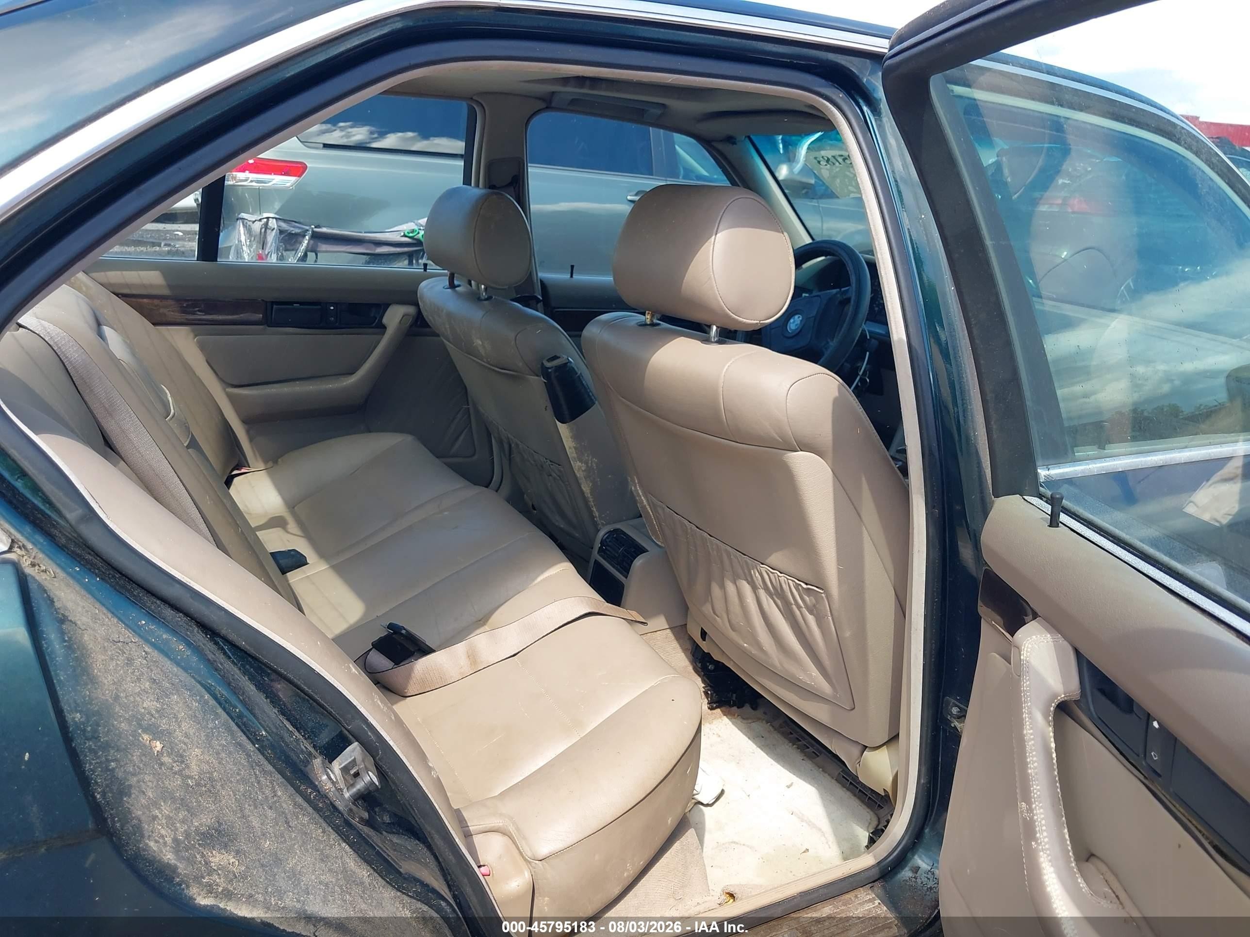 1995 Bmw 540 I Automatic Green vin: WBAHE6328SGF30392