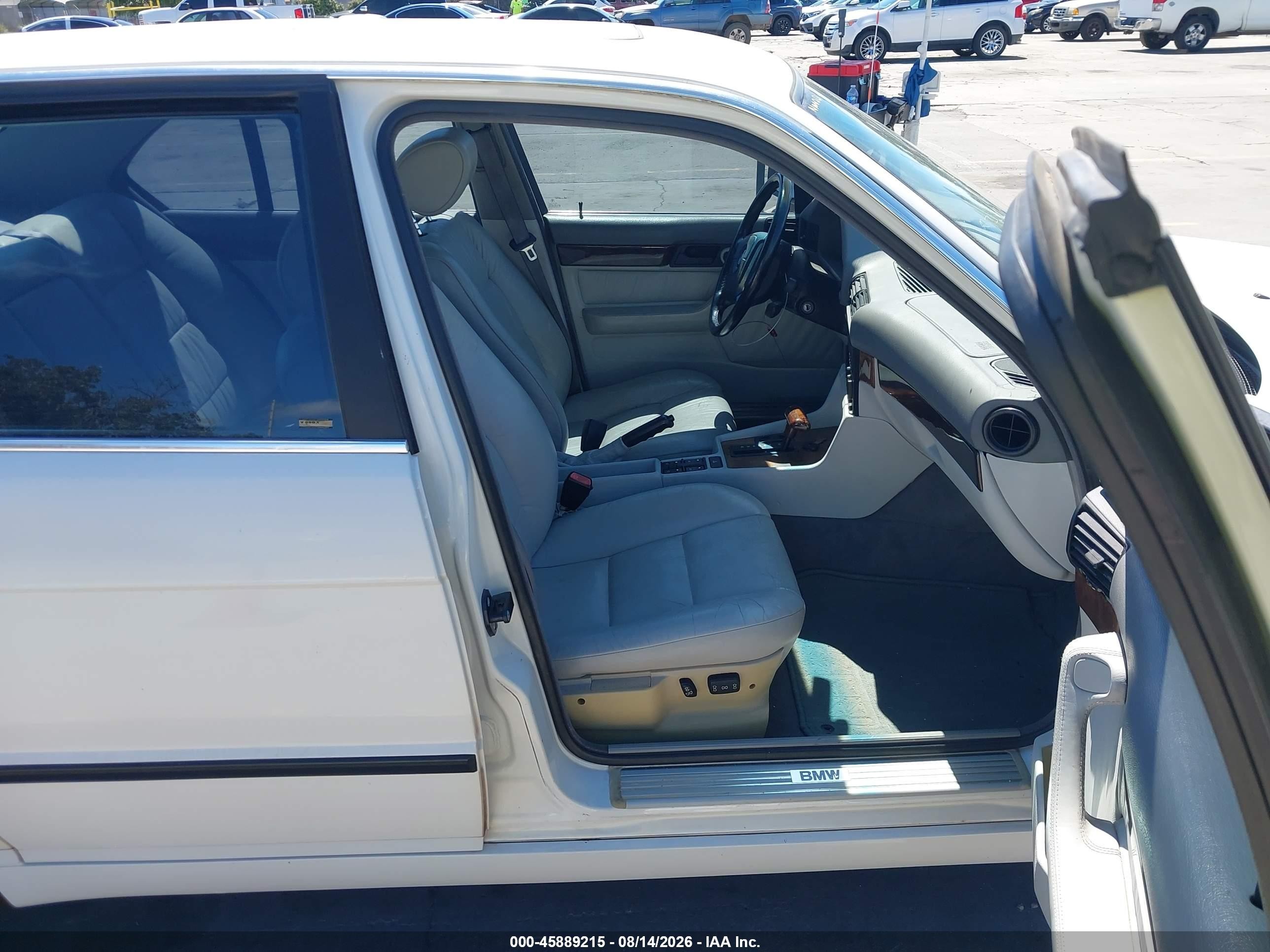 1995 Bmw 540 I Automatic Белый vin: WBAHE6328SGF30764