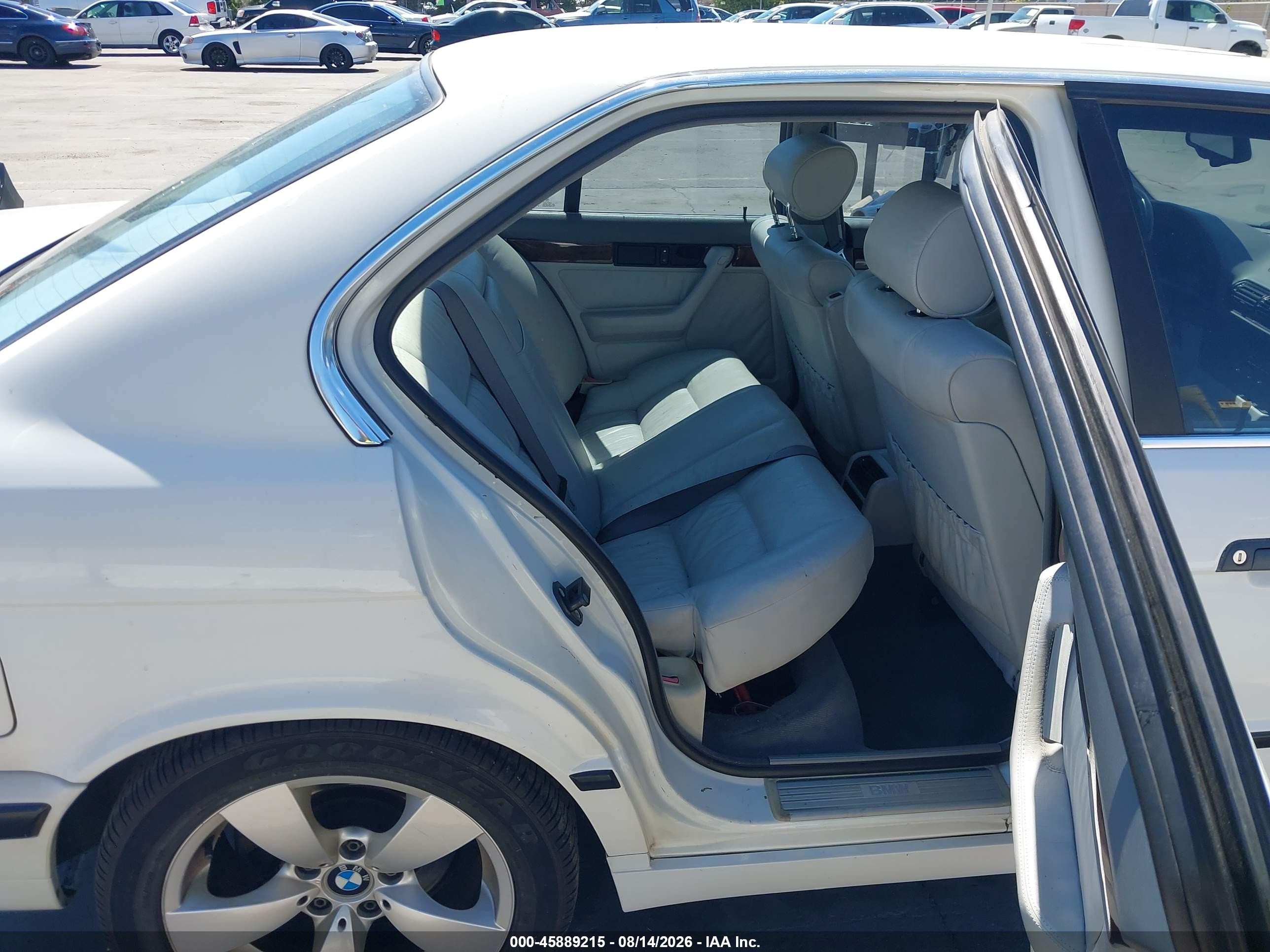 1995 Bmw 540 I Automatic Белый vin: WBAHE6328SGF30764