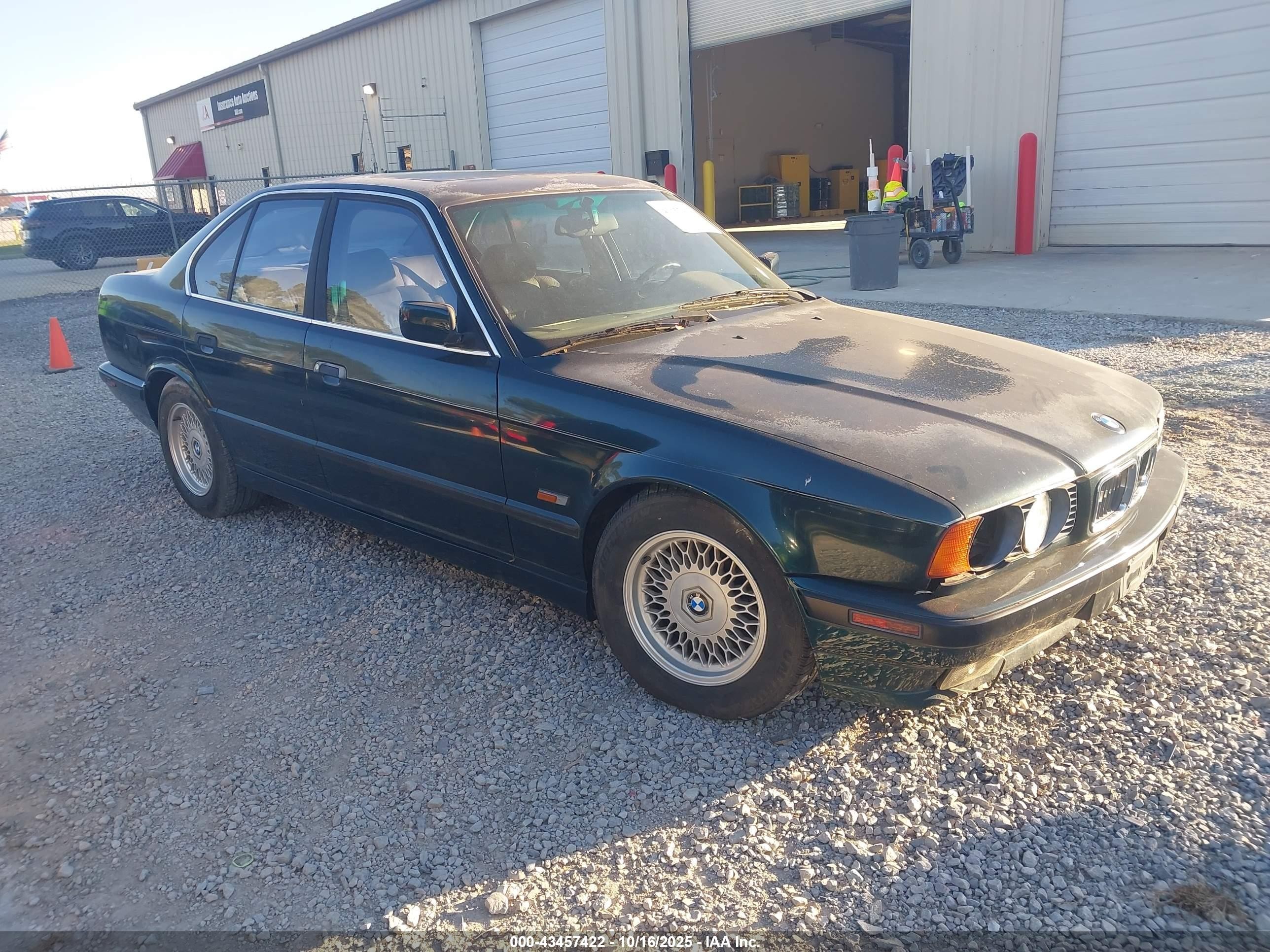 1995 Bmw 540 I Automatic Green vin: WBAHE632XSGF31091
