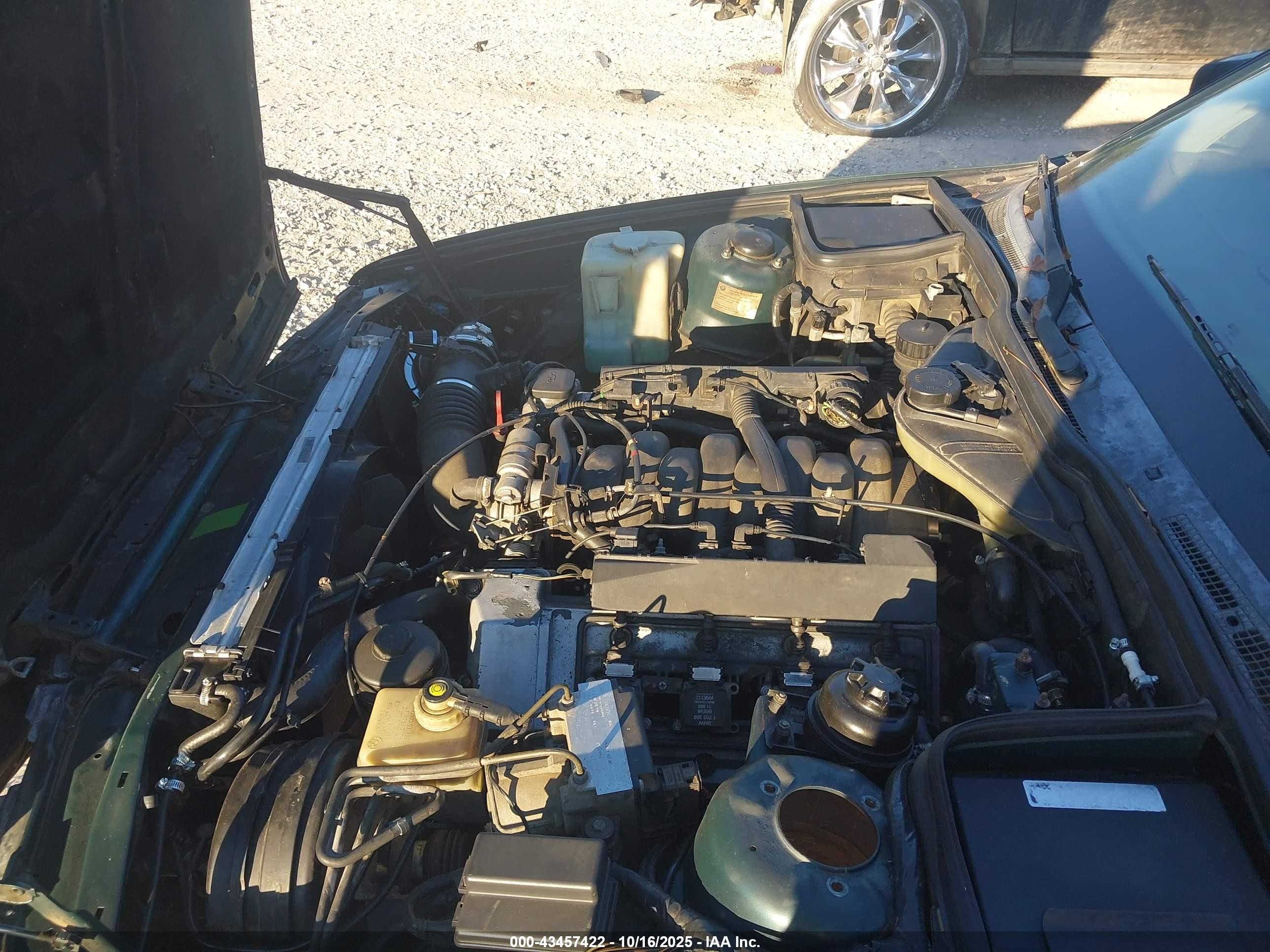 1995 Bmw 540 I Automatic Green vin: WBAHE632XSGF31091