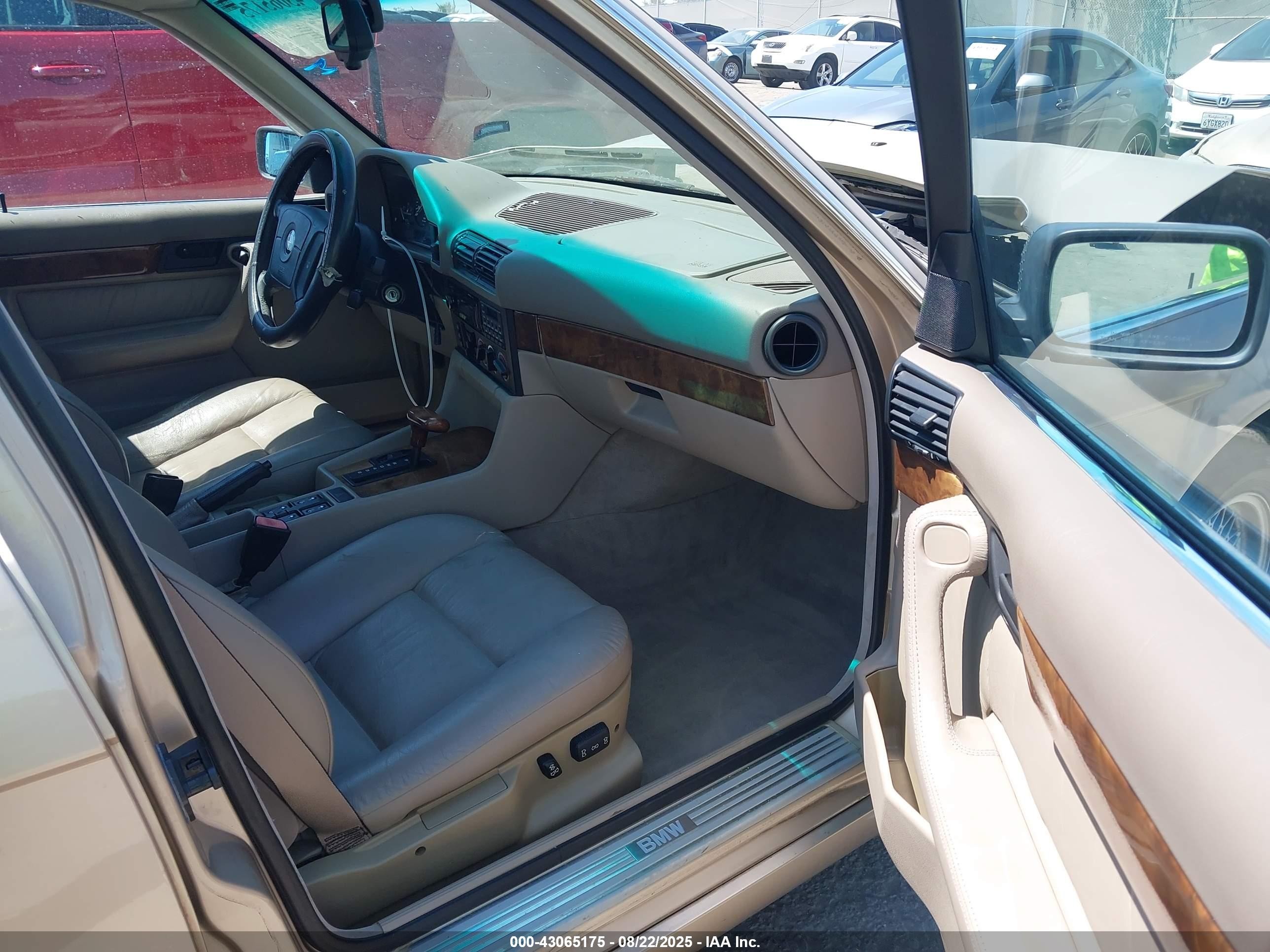 1995 Bmw 540 I Automatic Champagne vin: WBAHE632XSGF32256
