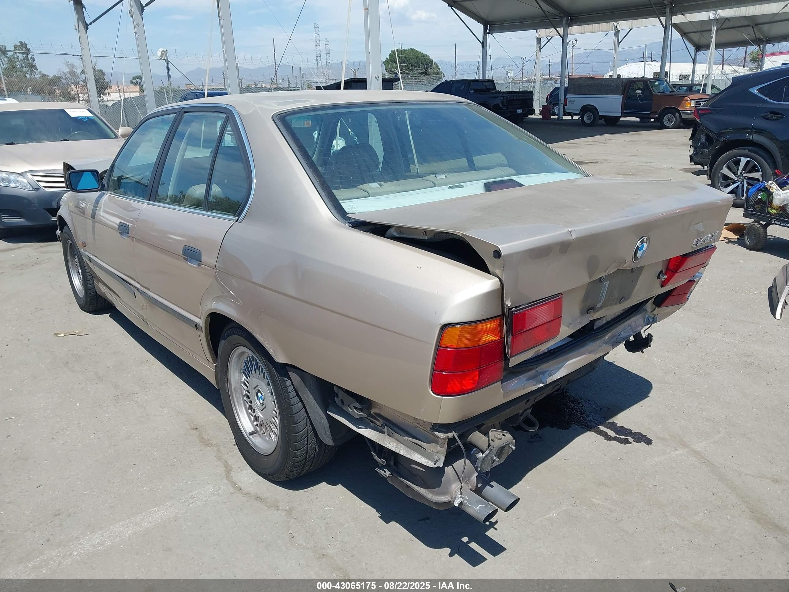 1995 Bmw 540 I Automatic Champagne vin: WBAHE632XSGF32256