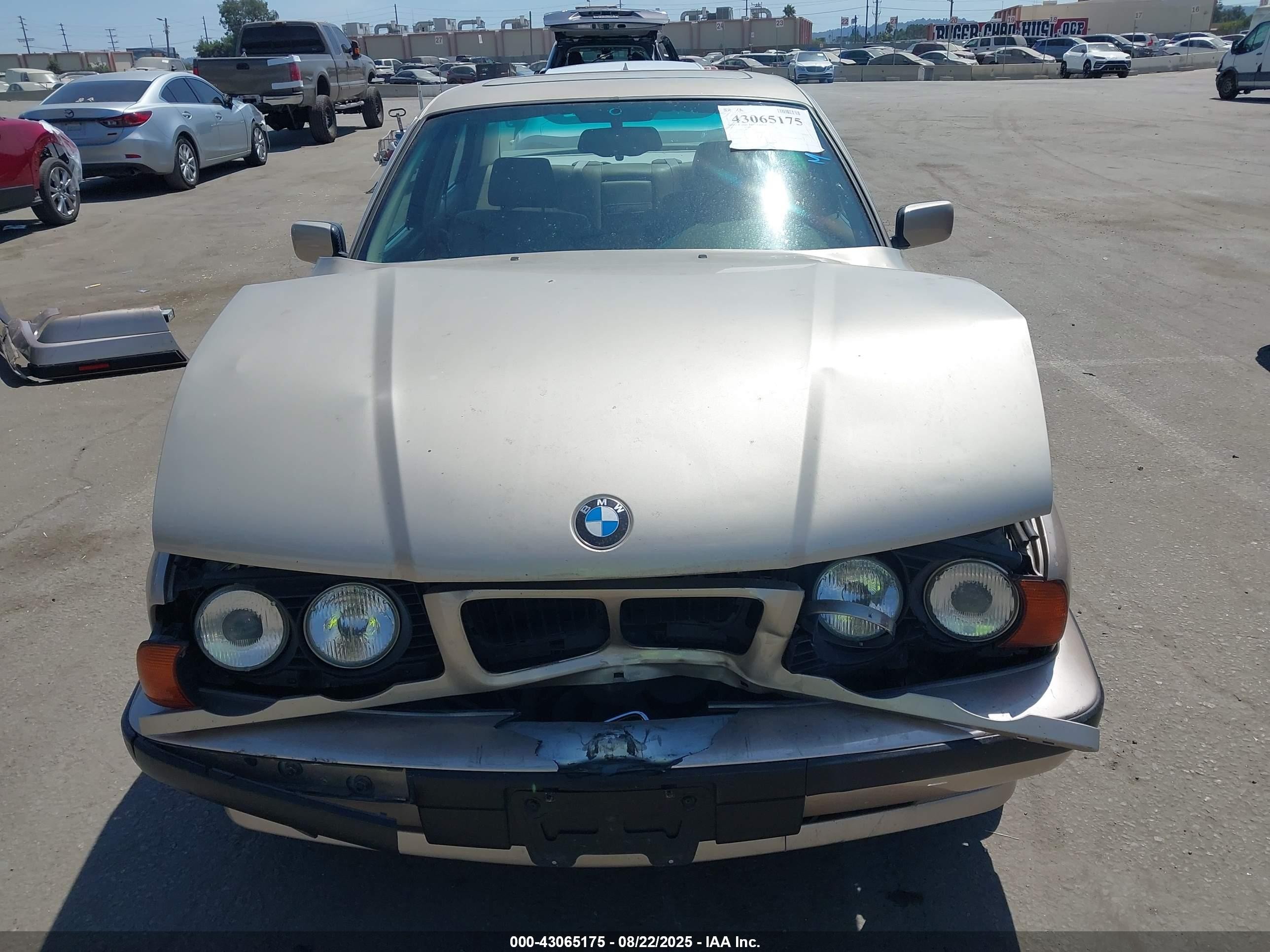 1995 Bmw 540 I Automatic Champagne vin: WBAHE632XSGF32256
